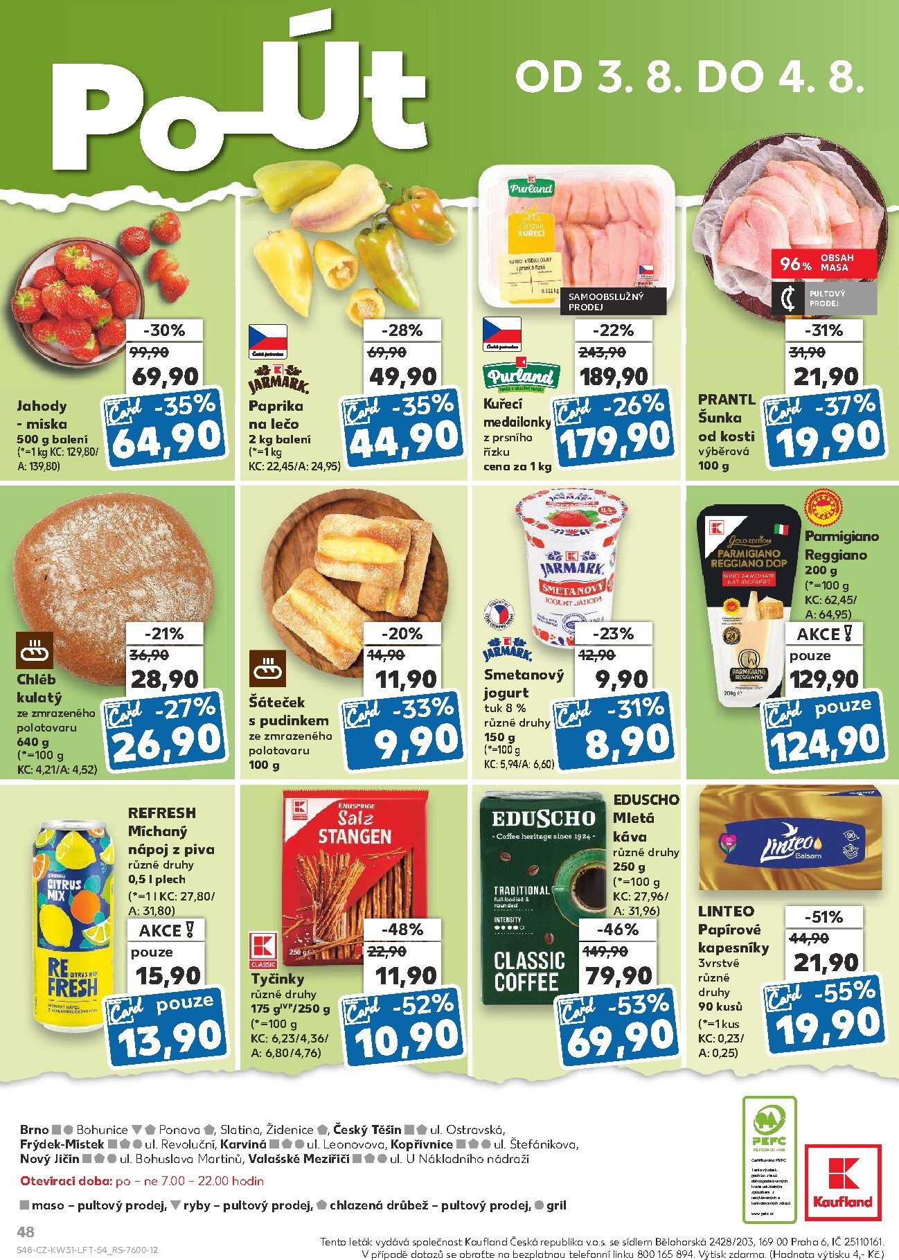 kaufland - Budoucí Kaufland - Brno leták platný od středy 29.07.2026 do úterý 04.08.2026 - page: 48