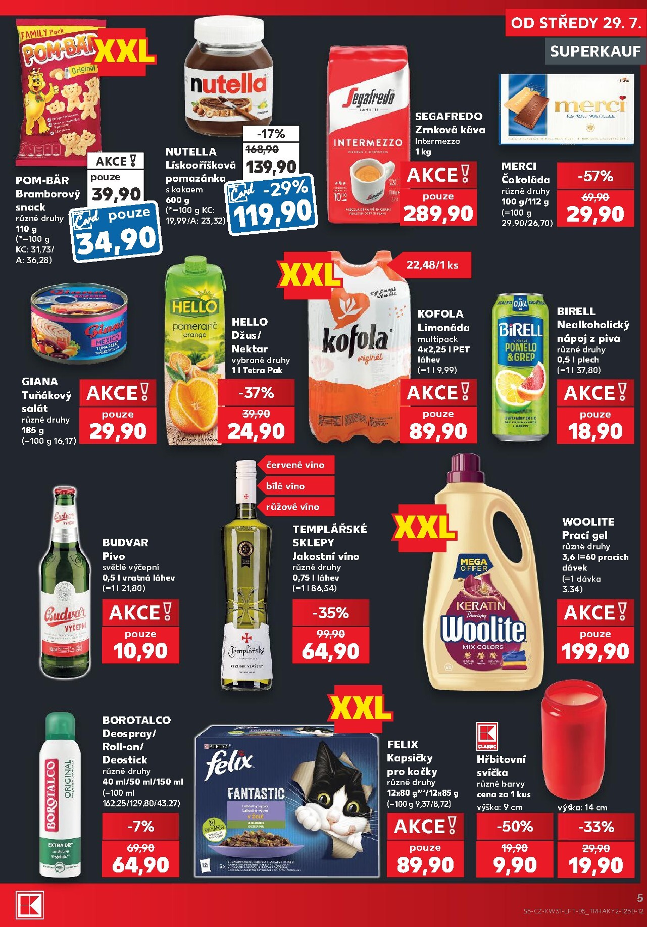 kaufland - Budoucí Kaufland - Brno leták platný od středy 29.07.2026 do úterý 04.08.2026 - page: 5
