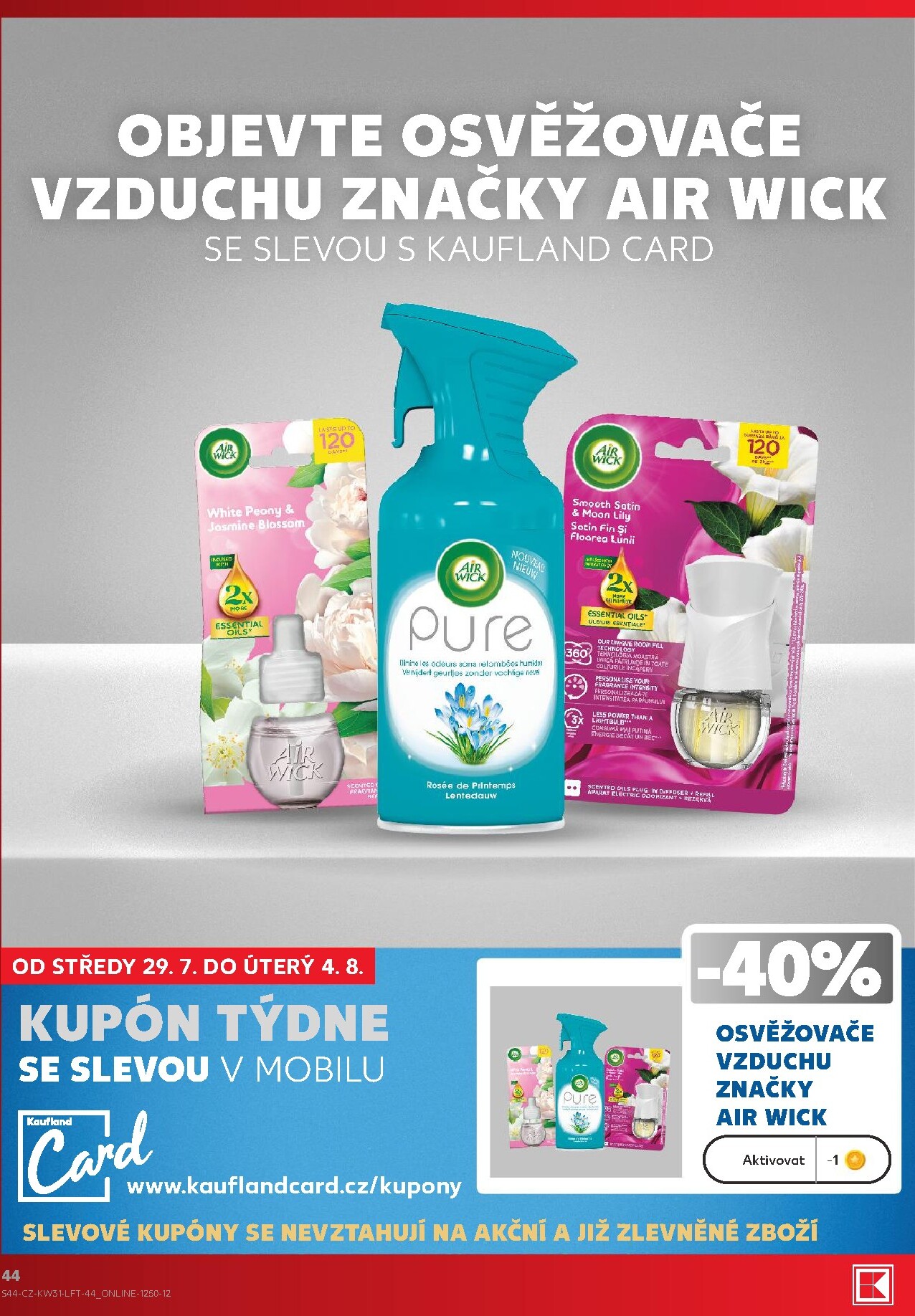kaufland - Budoucí Kaufland - Brno leták platný od středy 29.07.2026 do úterý 04.08.2026 - page: 44