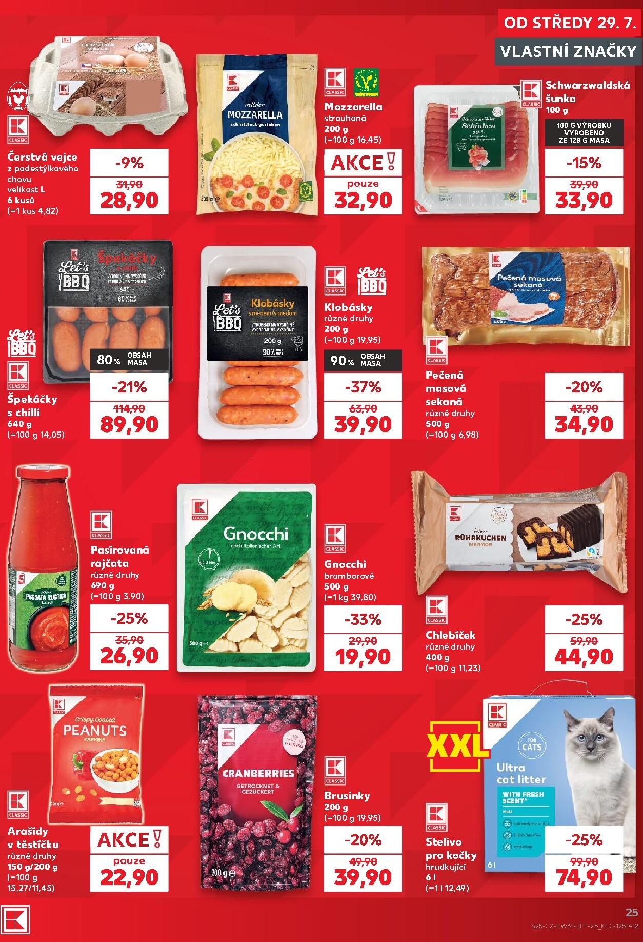 kaufland - Budoucí Kaufland - Kolín leták platný od středy 29.07.2026 do úterý 04.08.2026 - page: 25