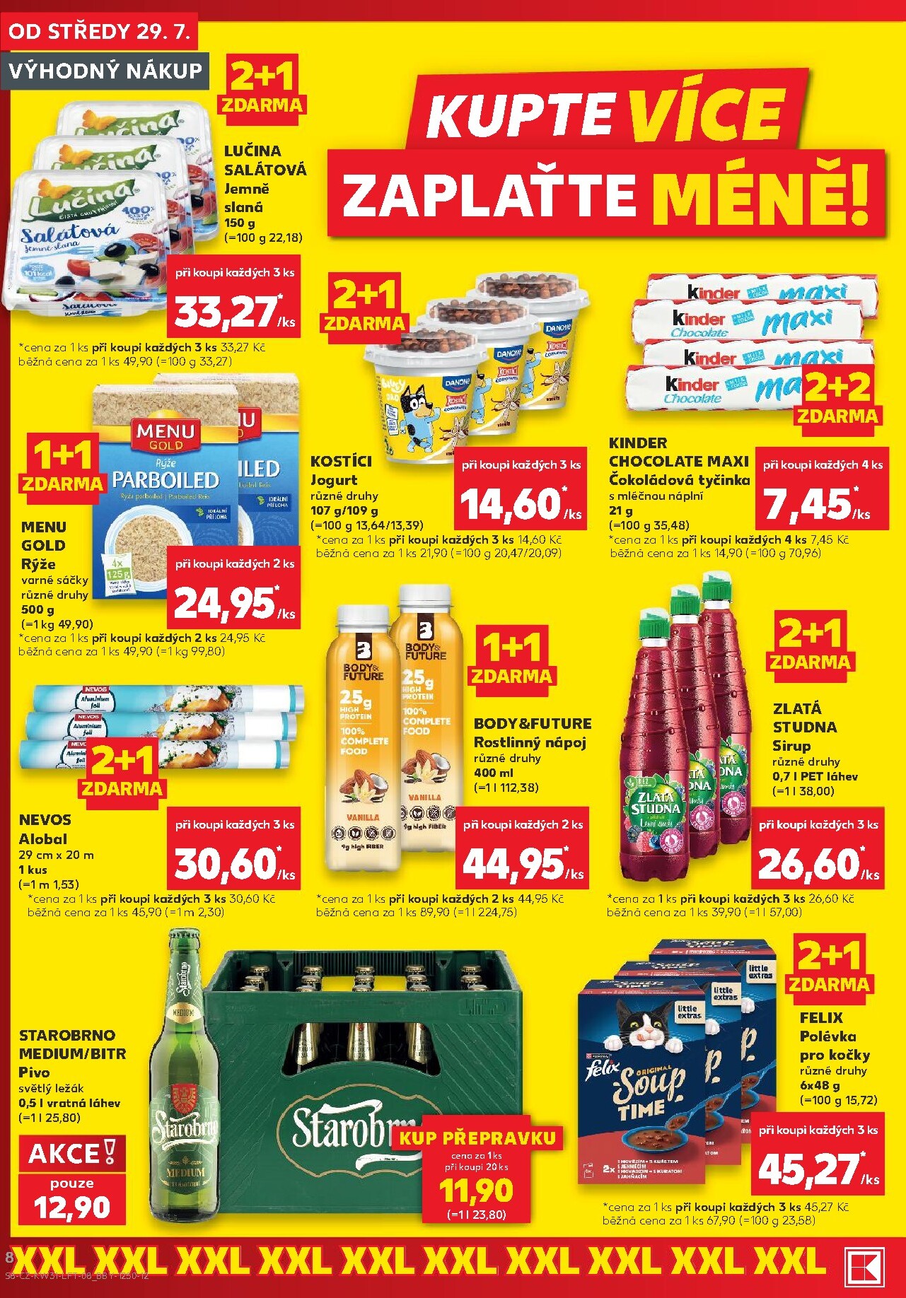 kaufland - Budoucí Kaufland - Ostrava leták platný od středy 29.07.2026 do úterý 04.08.2026 - page: 8