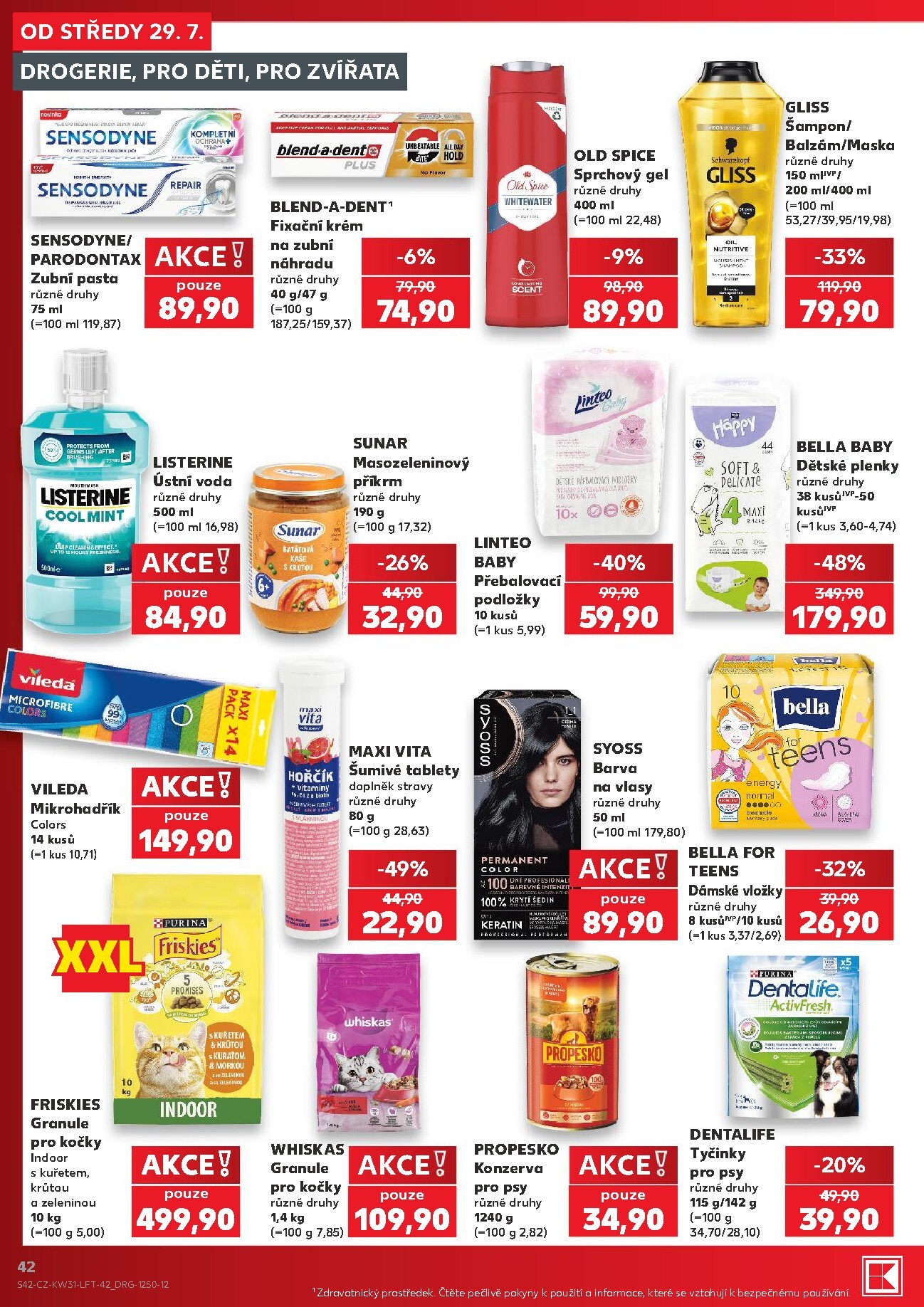 kaufland - Budoucí Kaufland - Ostrava leták platný od středy 29.07.2026 do úterý 04.08.2026 - page: 42