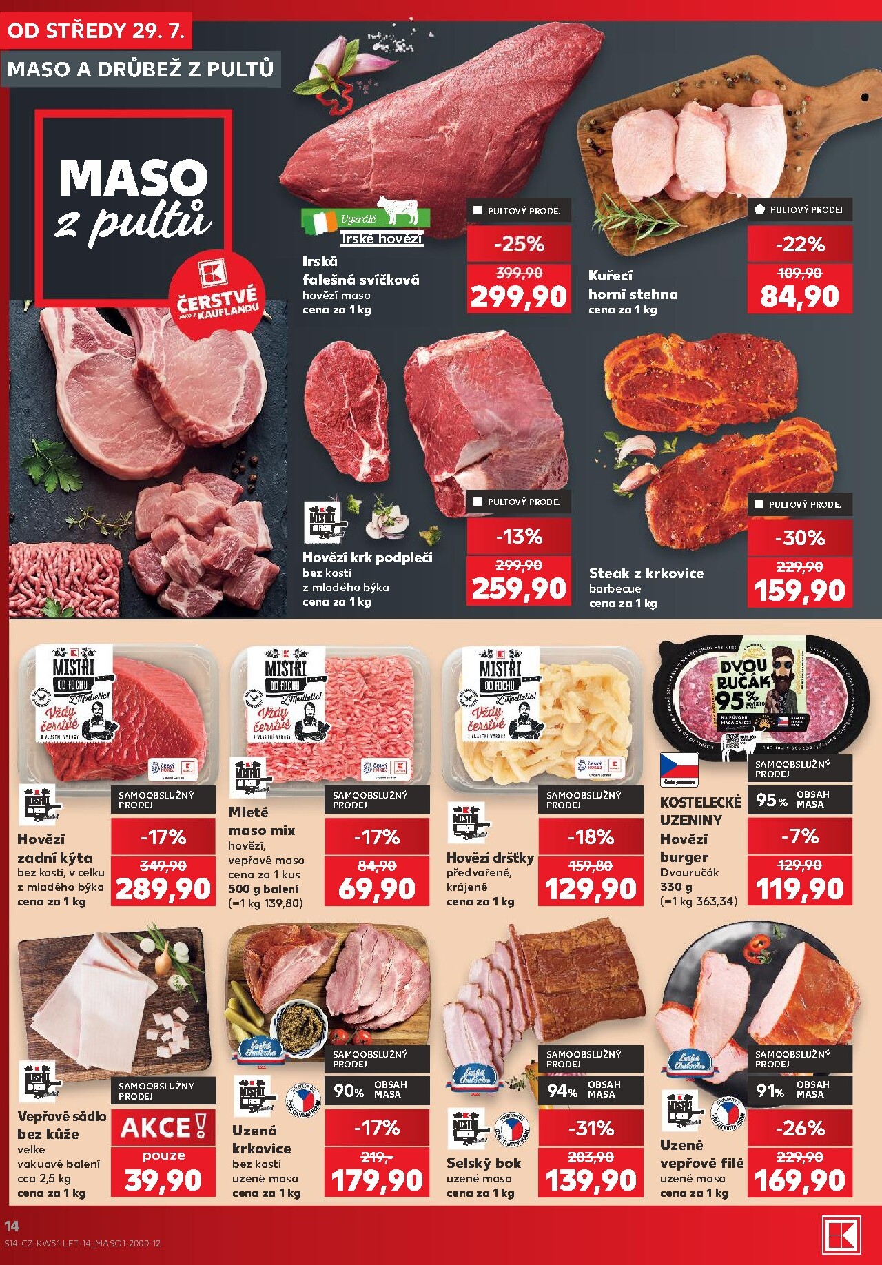 kaufland - Budoucí Kaufland - Ostrava leták platný od středy 29.07.2026 do úterý 04.08.2026 - page: 14