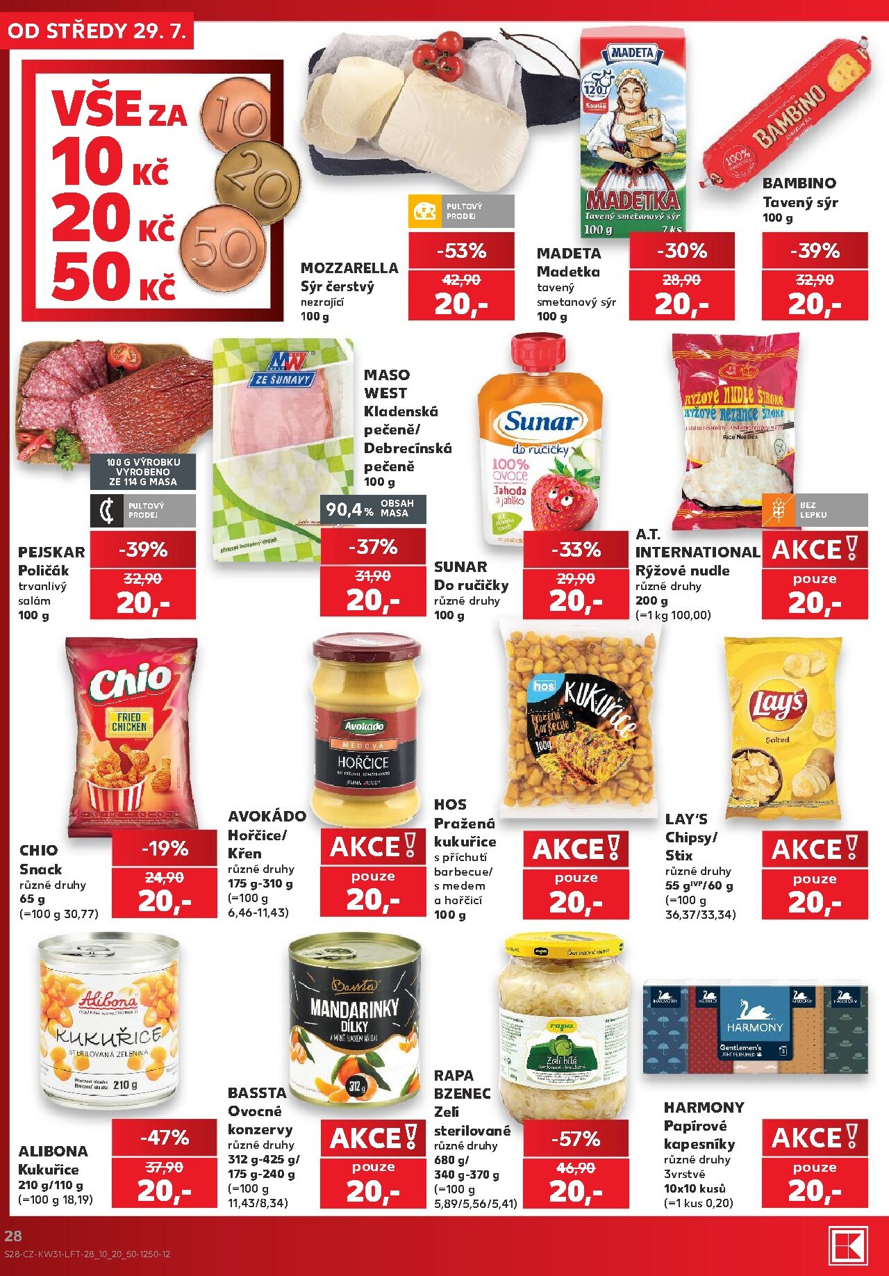 kaufland - Budoucí Kaufland - Ostrava leták platný od středy 29.07.2026 do úterý 04.08.2026 - page: 28