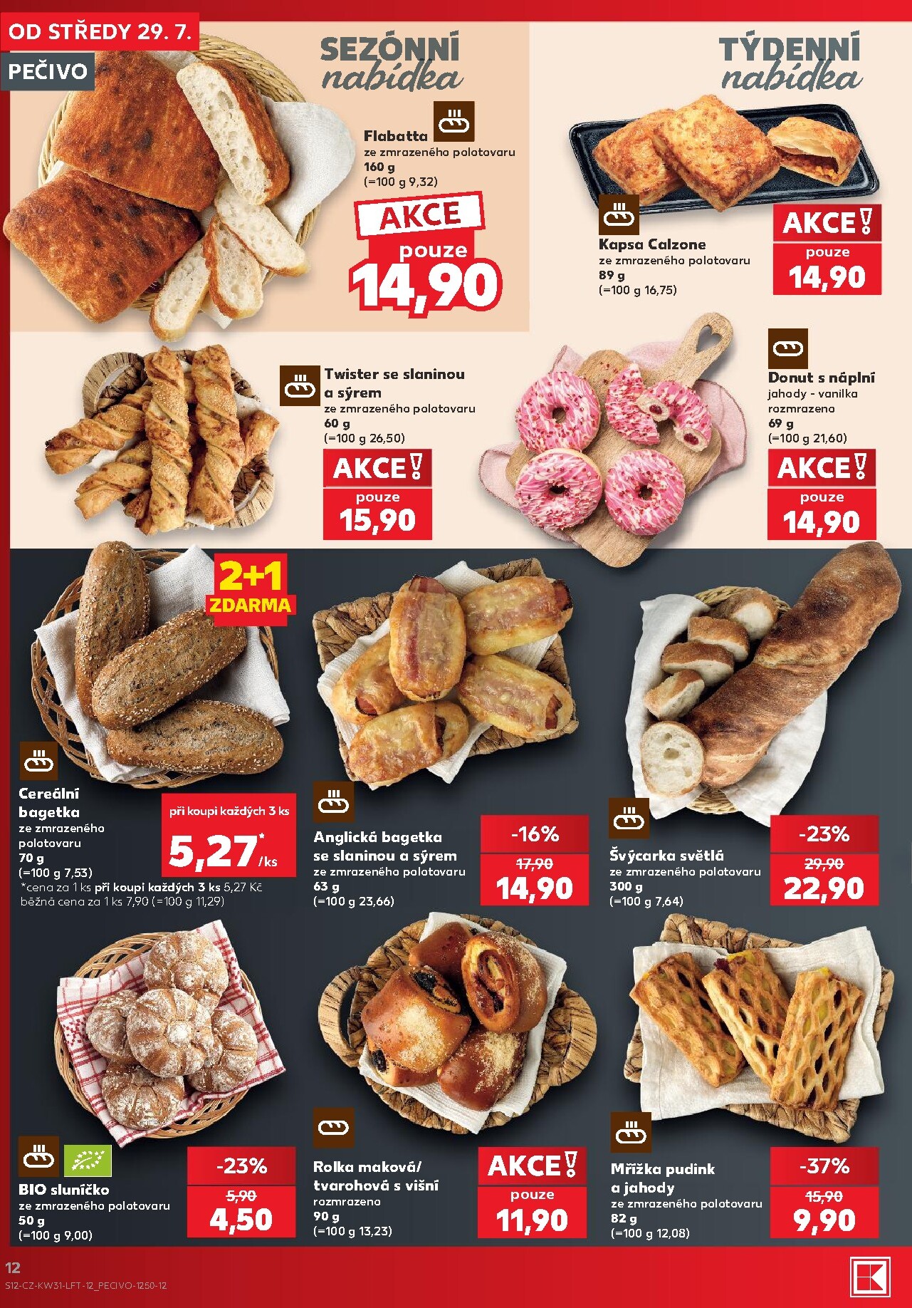 kaufland - Budoucí Kaufland - Ostrava leták platný od středy 29.07.2026 do úterý 04.08.2026 - page: 12