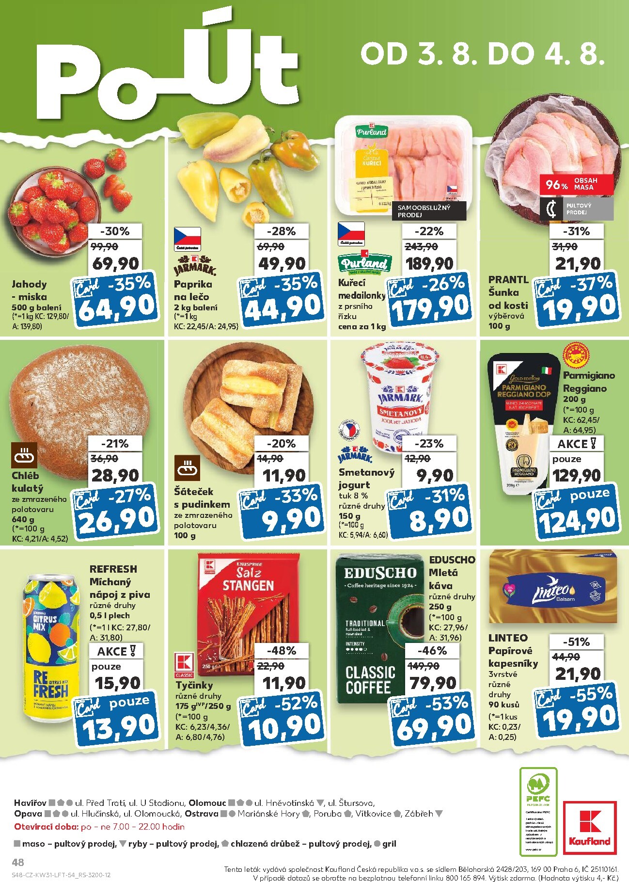 kaufland - Budoucí Kaufland - Ostrava leták platný od středy 29.07.2026 do úterý 04.08.2026 - page: 48