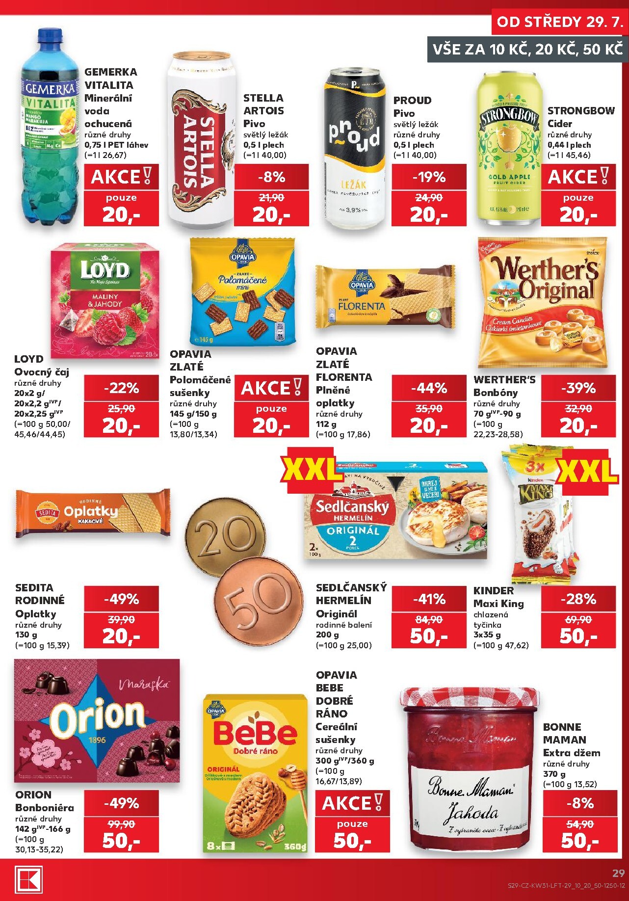 kaufland - Budoucí Kaufland - Ostrava leták platný od středy 29.07.2026 do úterý 04.08.2026 - page: 29
