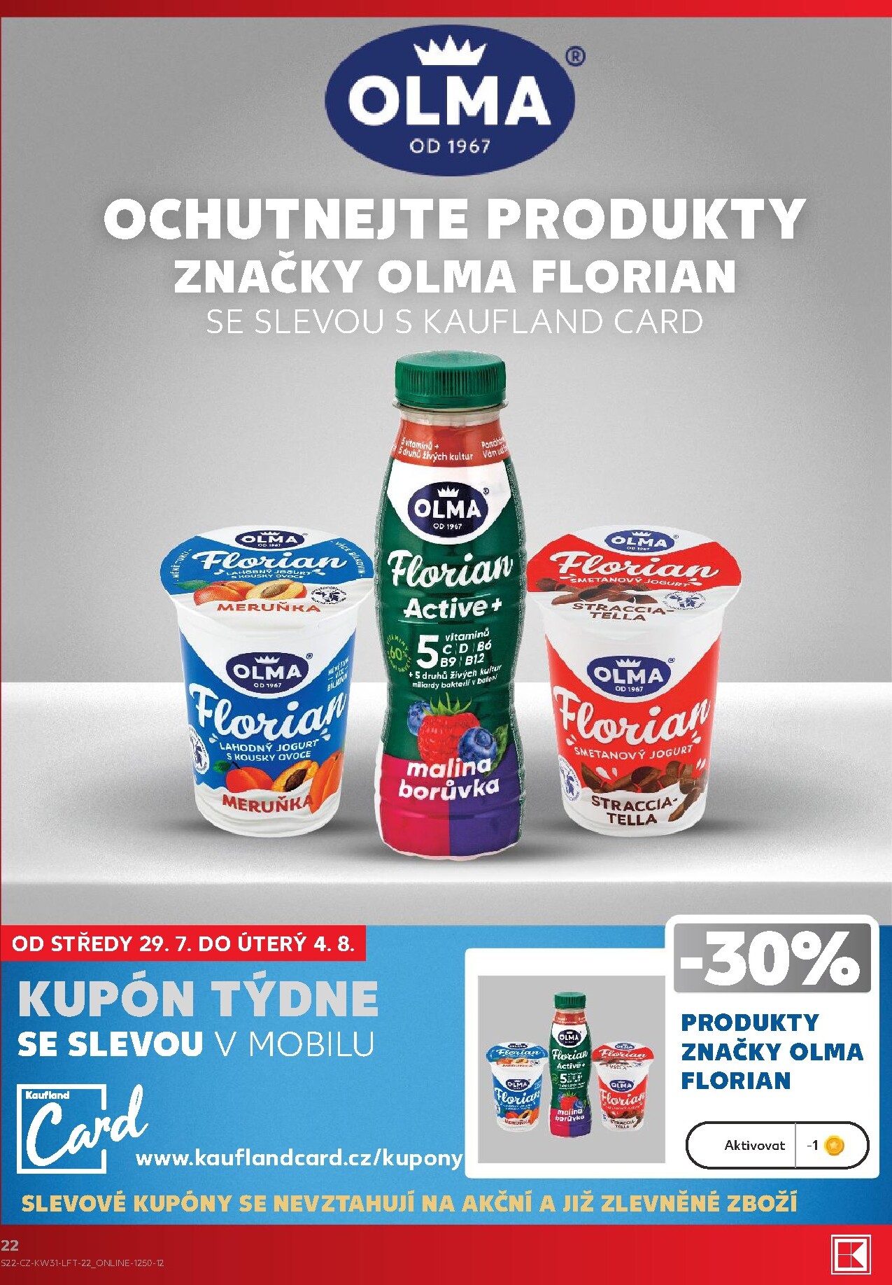 kaufland - Budoucí Kaufland - Ostrava leták platný od středy 29.07.2026 do úterý 04.08.2026 - page: 22