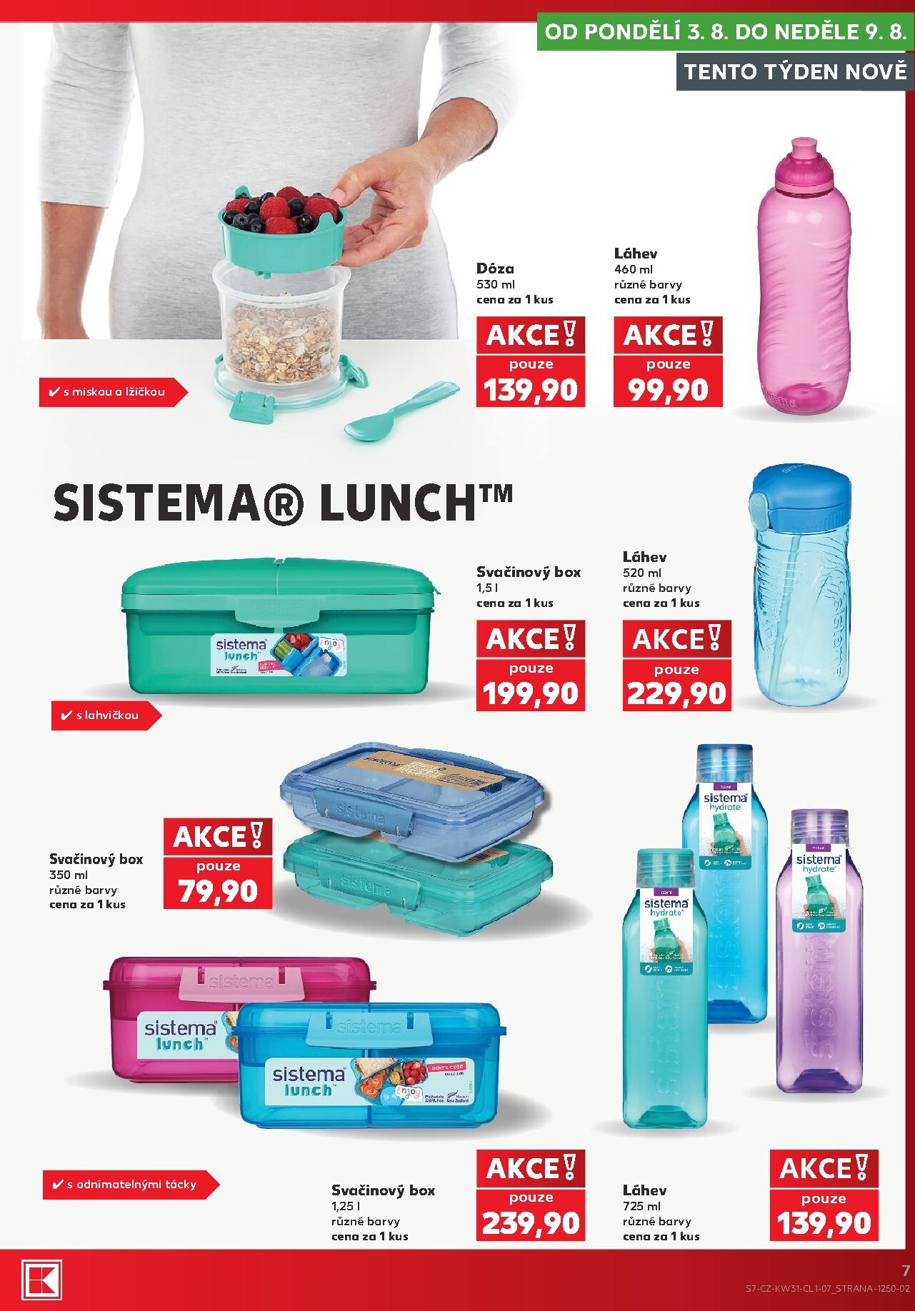 kaufland - Budoucí Kaufland - Leták - Kolín leták platný od středy 29.07.2026 do úterý 04.08.2026 - page: 7