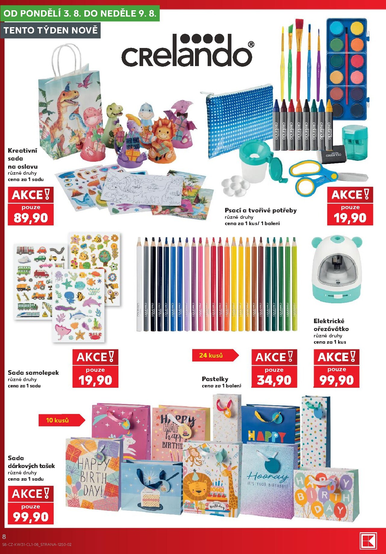 kaufland - Budoucí Kaufland - Leták - Kolín leták platný od středy 29.07.2026 do úterý 04.08.2026 - page: 8