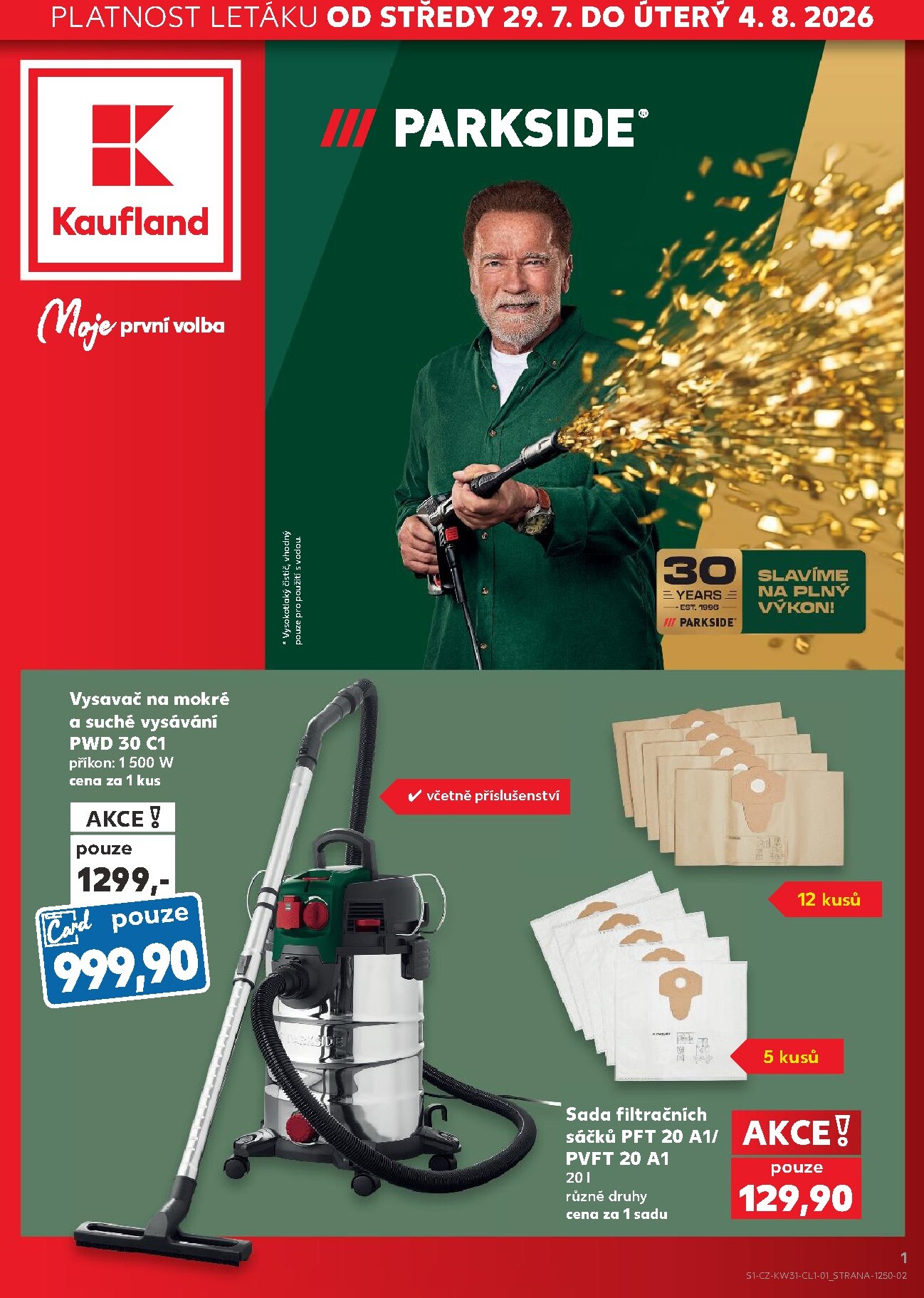 kaufland - Budoucí Kaufland - Leták - Kolín leták platný od středy 29.07.2026 do úterý 04.08.2026