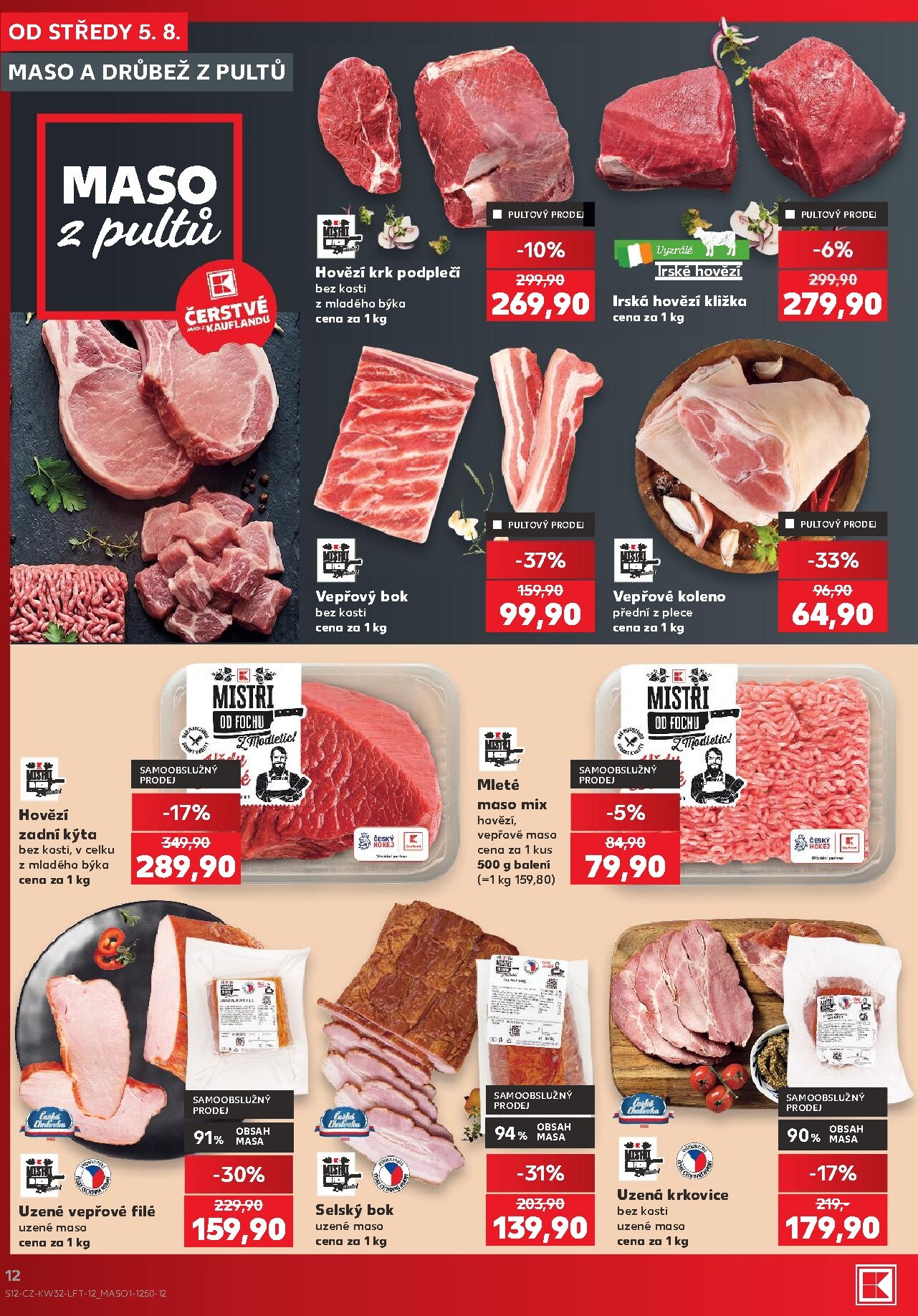 kaufland - Kaufland - Kolín leták na příští týden od středy 05.08.2026 do úterý 11.08.2026 - page: 12
