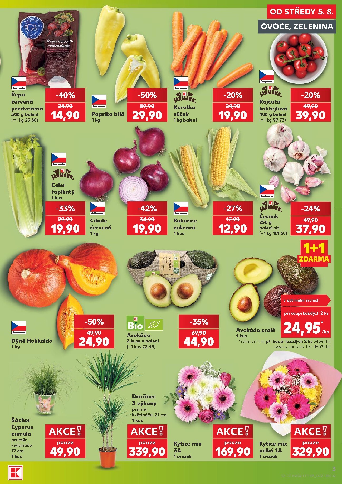 kaufland - Kaufland - Kolín leták na příští týden od středy 05.08.2026 do úterý 11.08.2026 - page: 3