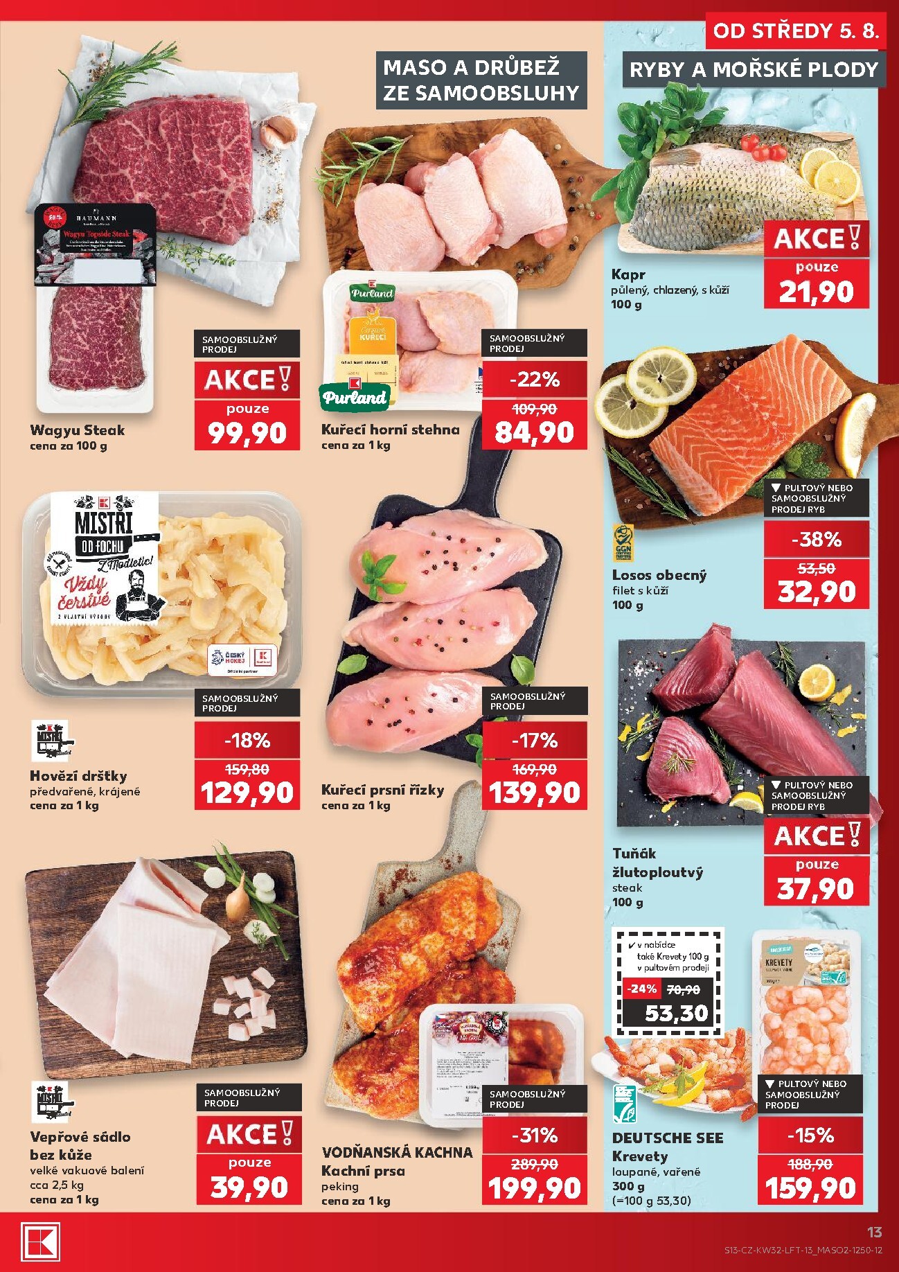 kaufland - Kaufland - Kolín leták na příští týden od středy 05.08.2026 do úterý 11.08.2026 - page: 13