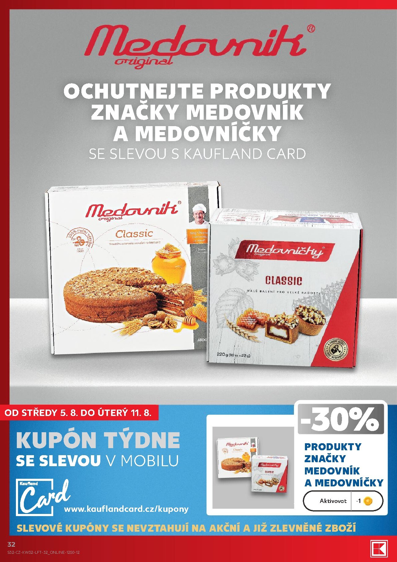 kaufland - Kaufland - Brno leták na příští týden od středy 05.08.2026 do úterý 11.08.2026 - page: 32