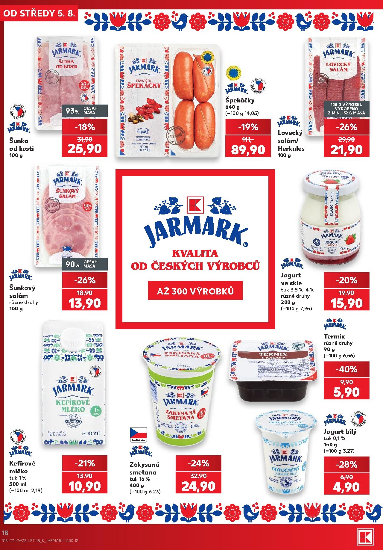 kaufland - Kaufland - Brno leták na příští týden od středy 05.08.2026 do úterý 11.08.2026 - page: 18