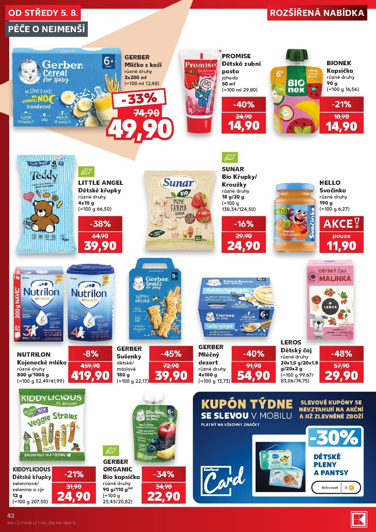 kaufland - Kaufland - Brno leták na příští týden od středy 05.08.2026 do úterý 11.08.2026 - page: 42
