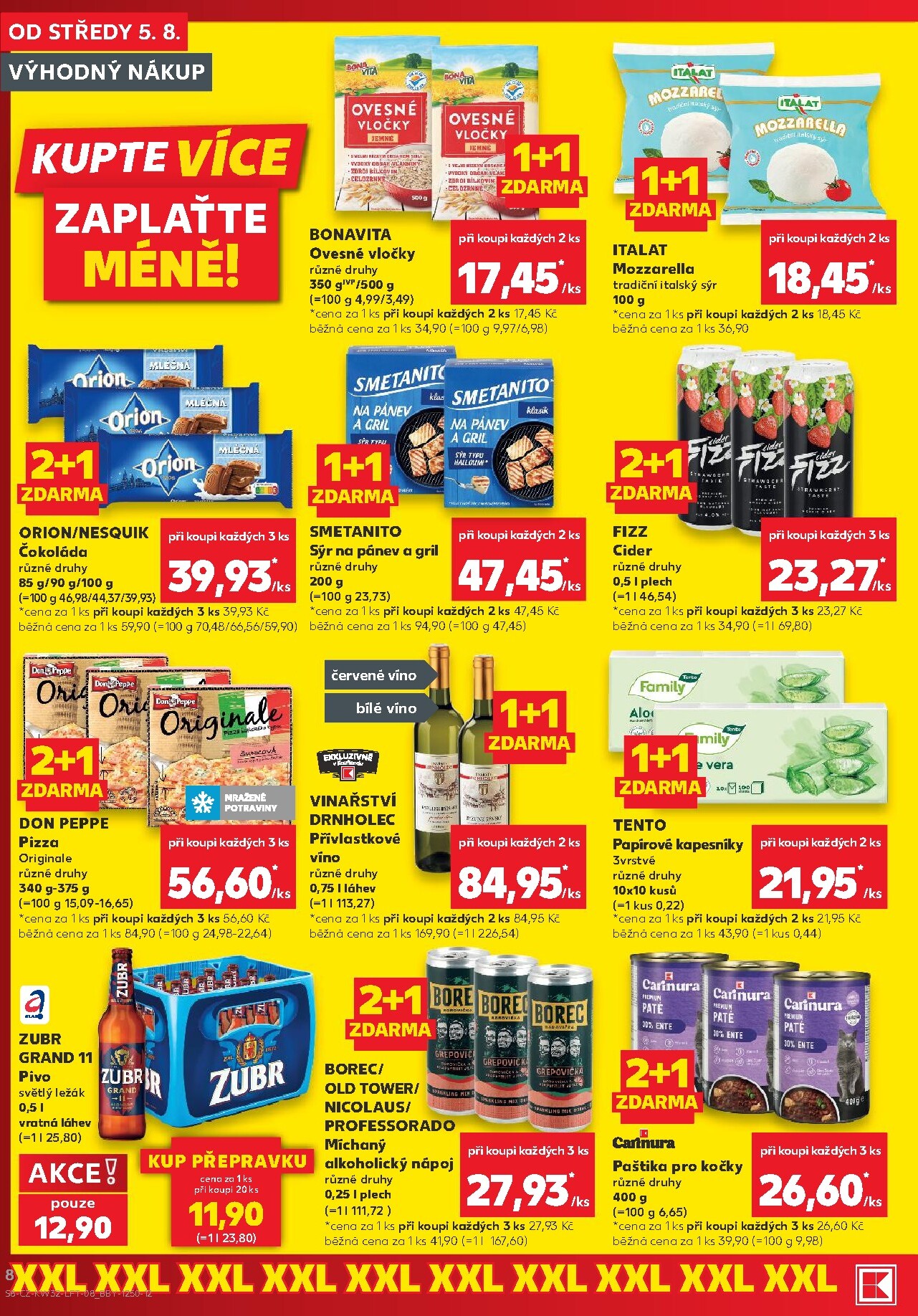 kaufland - Kaufland - Brno leták na příští týden od středy 05.08.2026 do úterý 11.08.2026 - page: 8