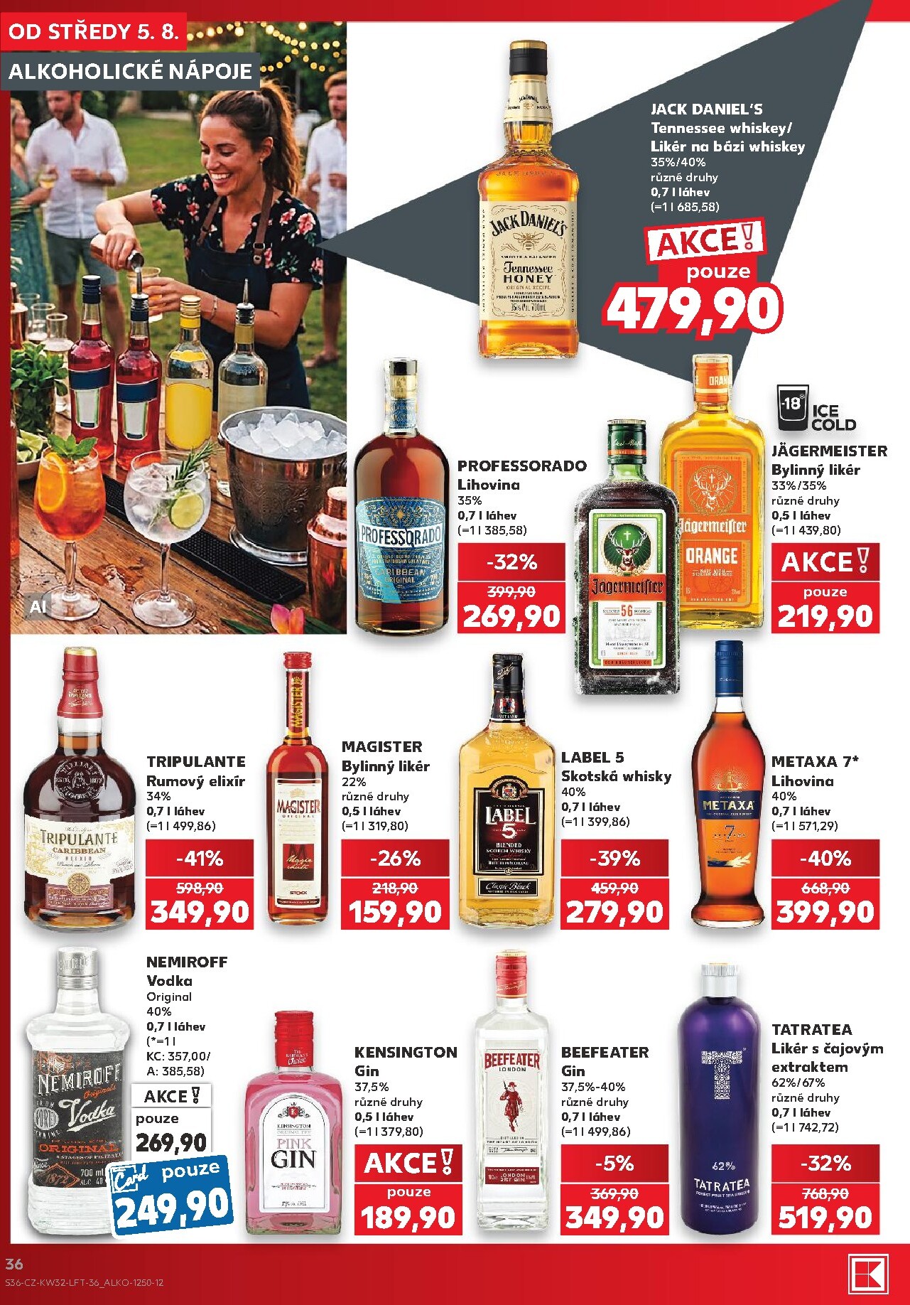 kaufland - Kaufland - Brno leták na příští týden od středy 05.08.2026 do úterý 11.08.2026 - page: 36