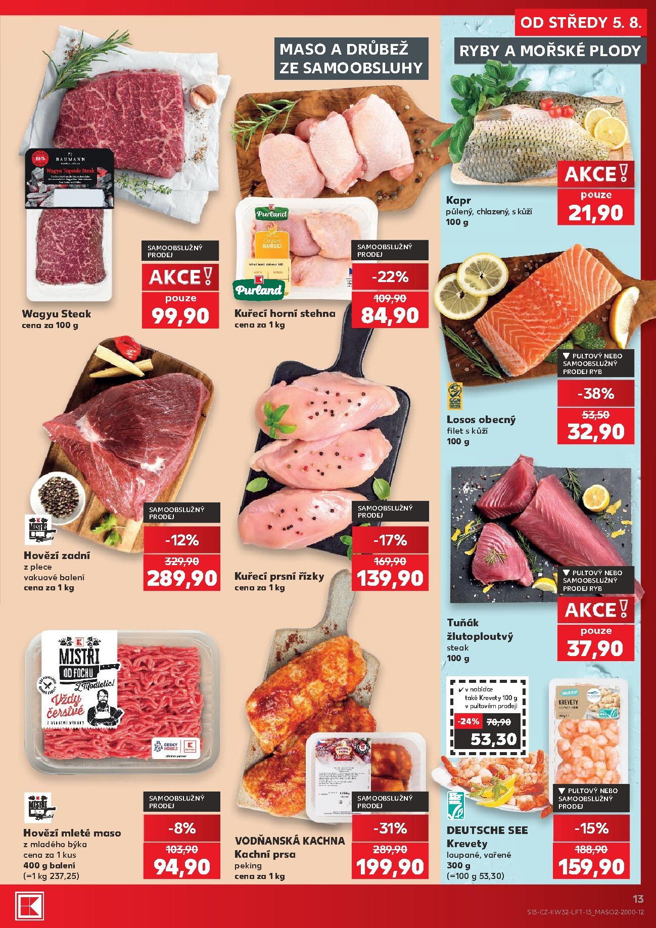 kaufland - Kaufland - Brno leták na příští týden od středy 05.08.2026 do úterý 11.08.2026 - page: 13