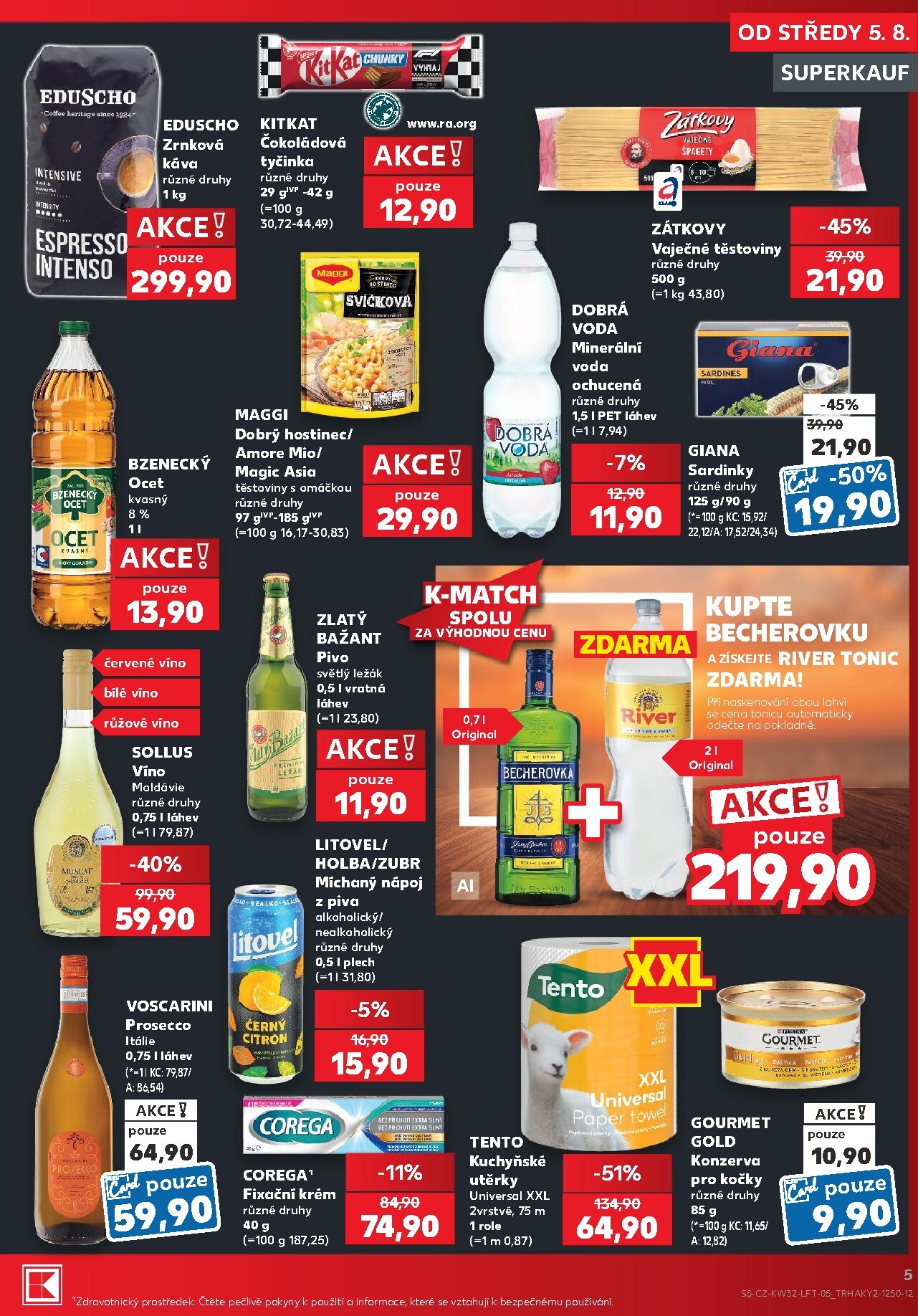kaufland - Kaufland - Brno leták na příští týden od středy 05.08.2026 do úterý 11.08.2026 - page: 5