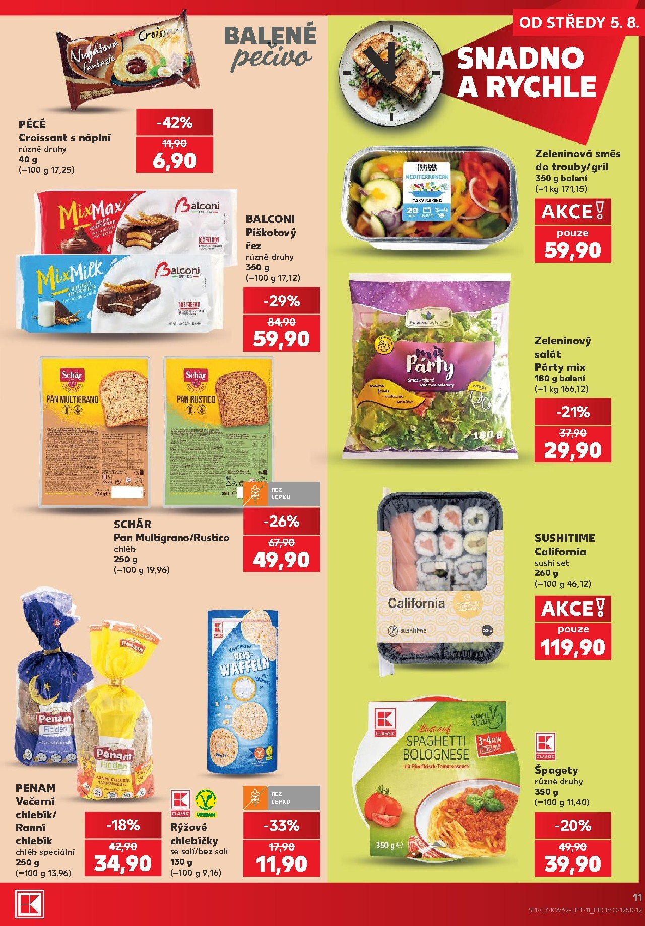 kaufland - Kaufland - Brno leták na příští týden od středy 05.08.2026 do úterý 11.08.2026 - page: 11