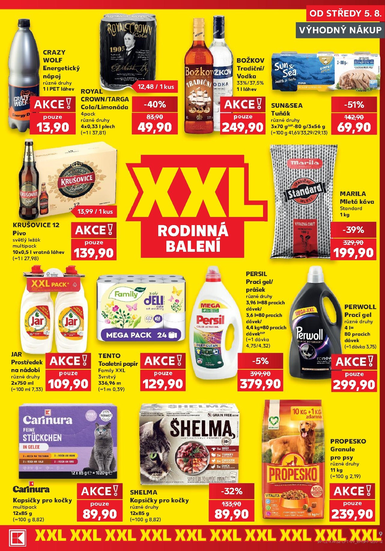 kaufland - Kaufland - Brno leták na příští týden od středy 05.08.2026 do úterý 11.08.2026 - page: 9