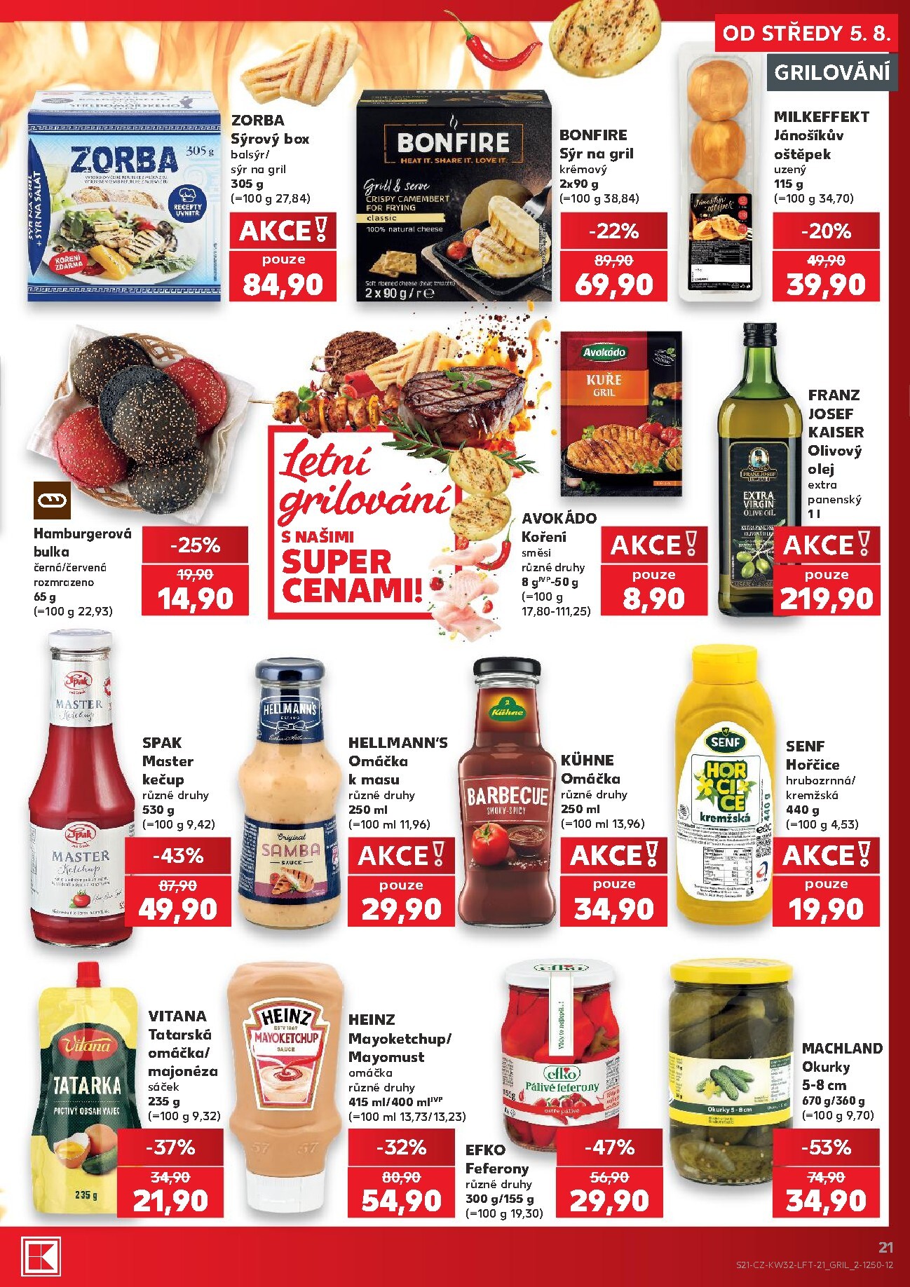 kaufland - Kaufland - Brno leták na příští týden od středy 05.08.2026 do úterý 11.08.2026 - page: 21