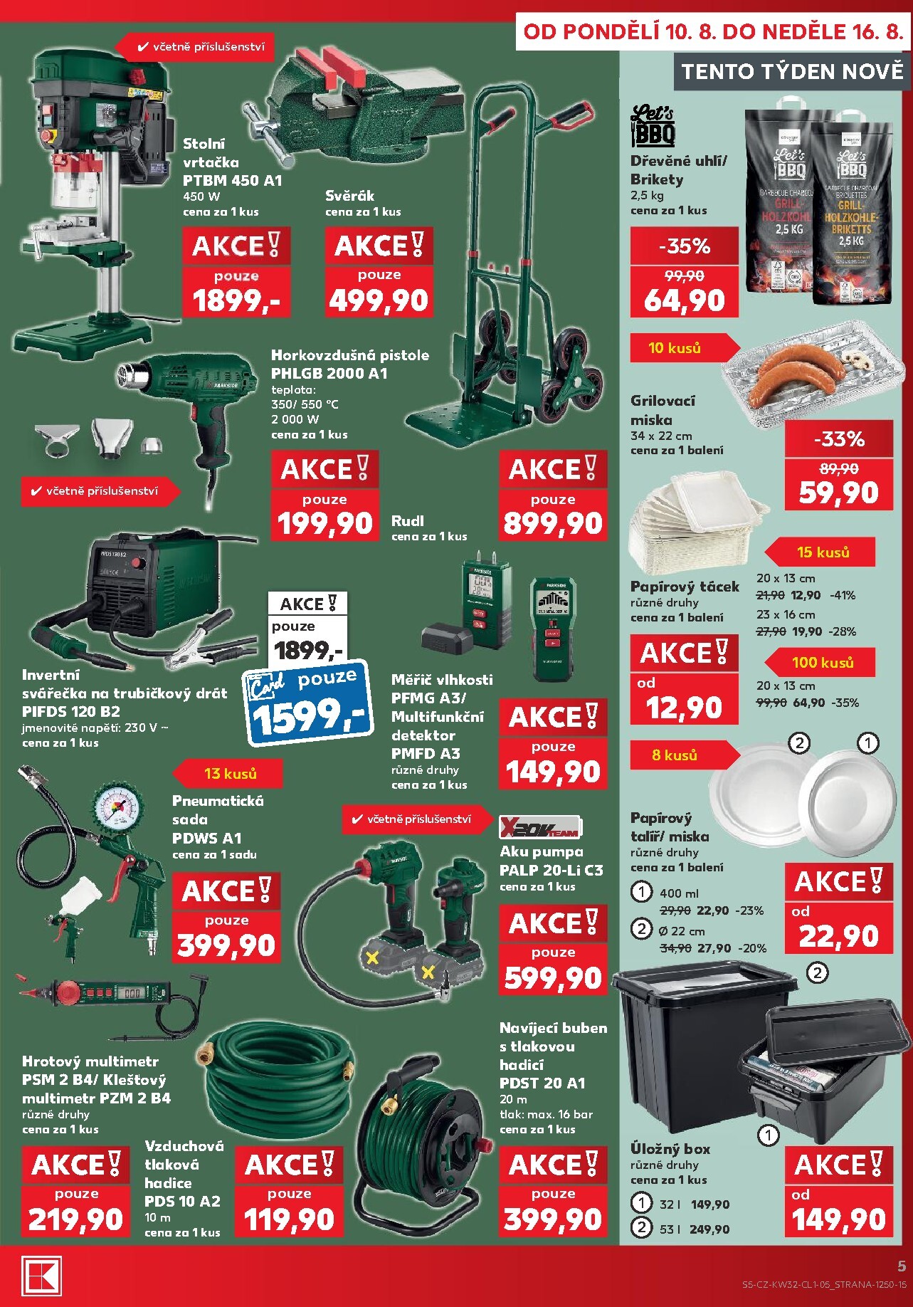 kaufland - Kaufland - Kolín - Naše značky leták na příští týden od středy 05.08.2026 do úterý 11.08.2026 - page: 5