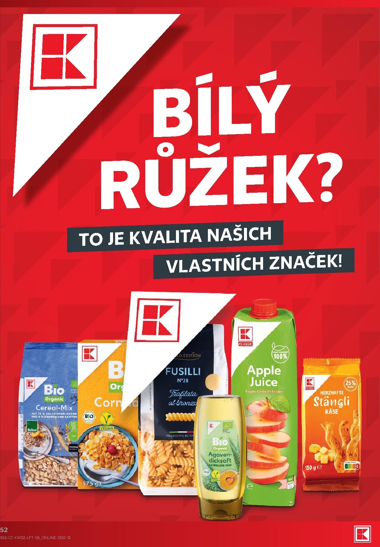 kaufland - Kaufland - Praha 4 leták na příští týden od středy 05.08.2026 do úterý 11.08.2026 - page: 52