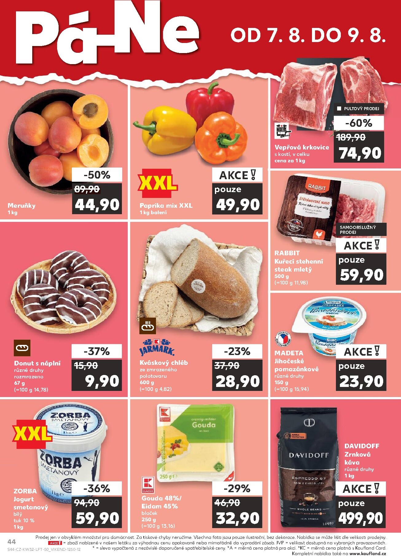 kaufland - Kaufland - Praha 4 leták na příští týden od středy 05.08.2026 do úterý 11.08.2026 - page: 44