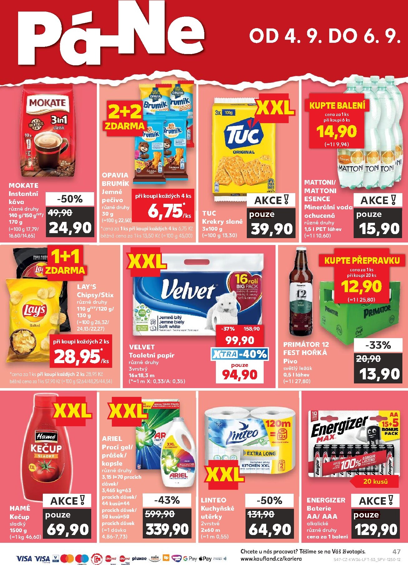 kaufland - Budoucí Kaufland - Praha 4 leták platný od středy 02.09.2026 do úterý 08.09.2026 - page: 47