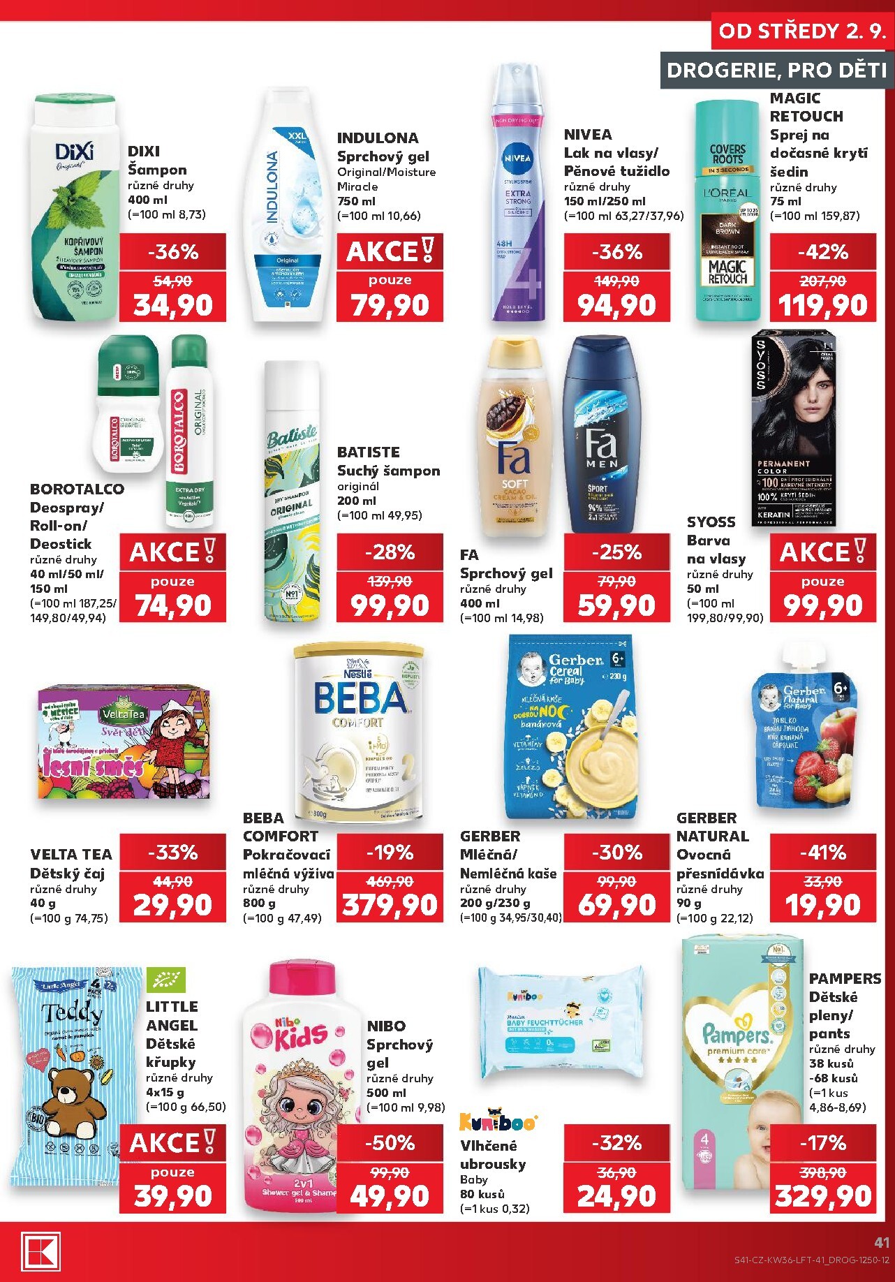 kaufland - Budoucí Kaufland - Praha 4 leták platný od středy 02.09.2026 do úterý 08.09.2026 - page: 41