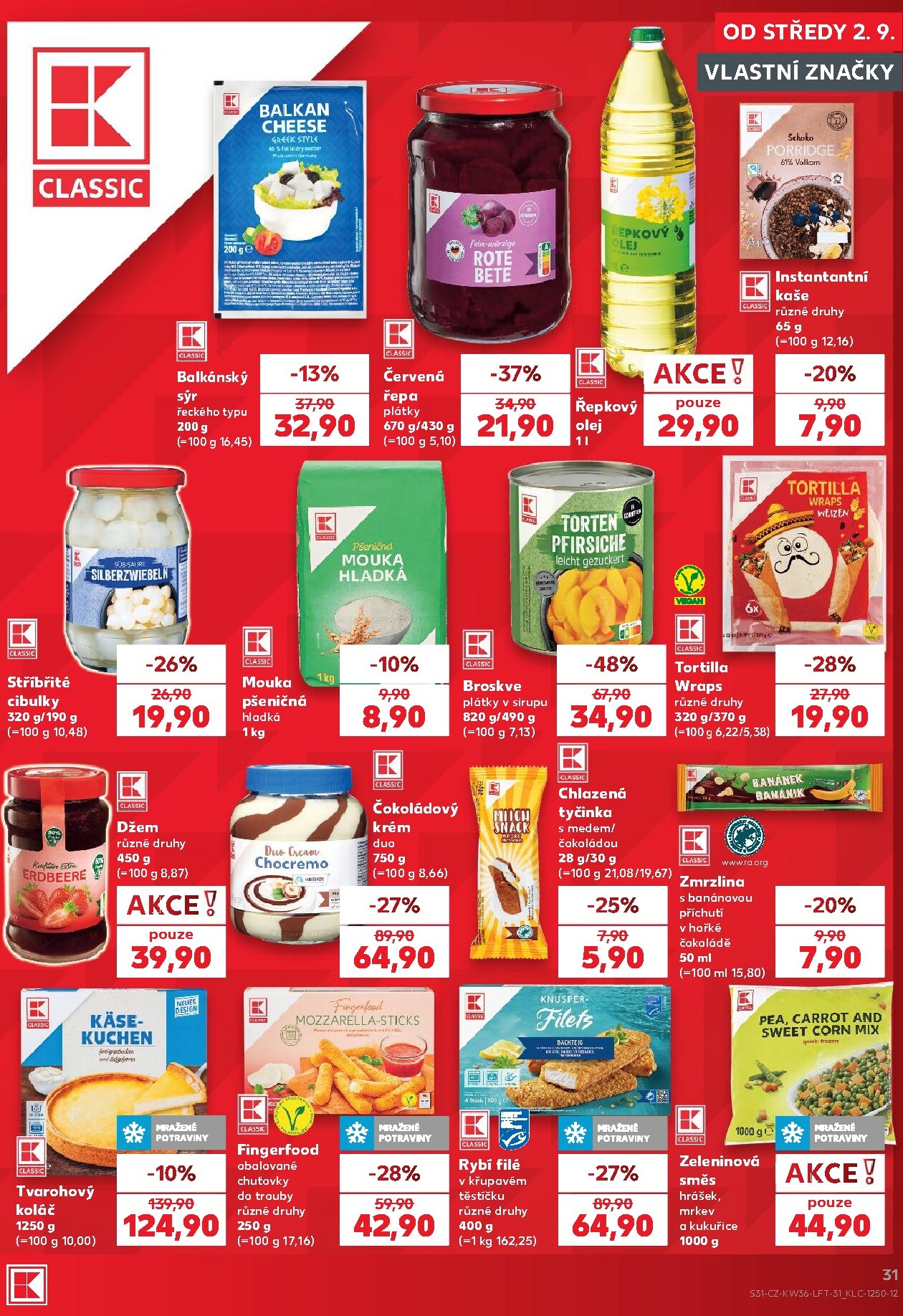 kaufland - Budoucí Kaufland - Praha 4 leták platný od středy 02.09.2026 do úterý 08.09.2026 - page: 31