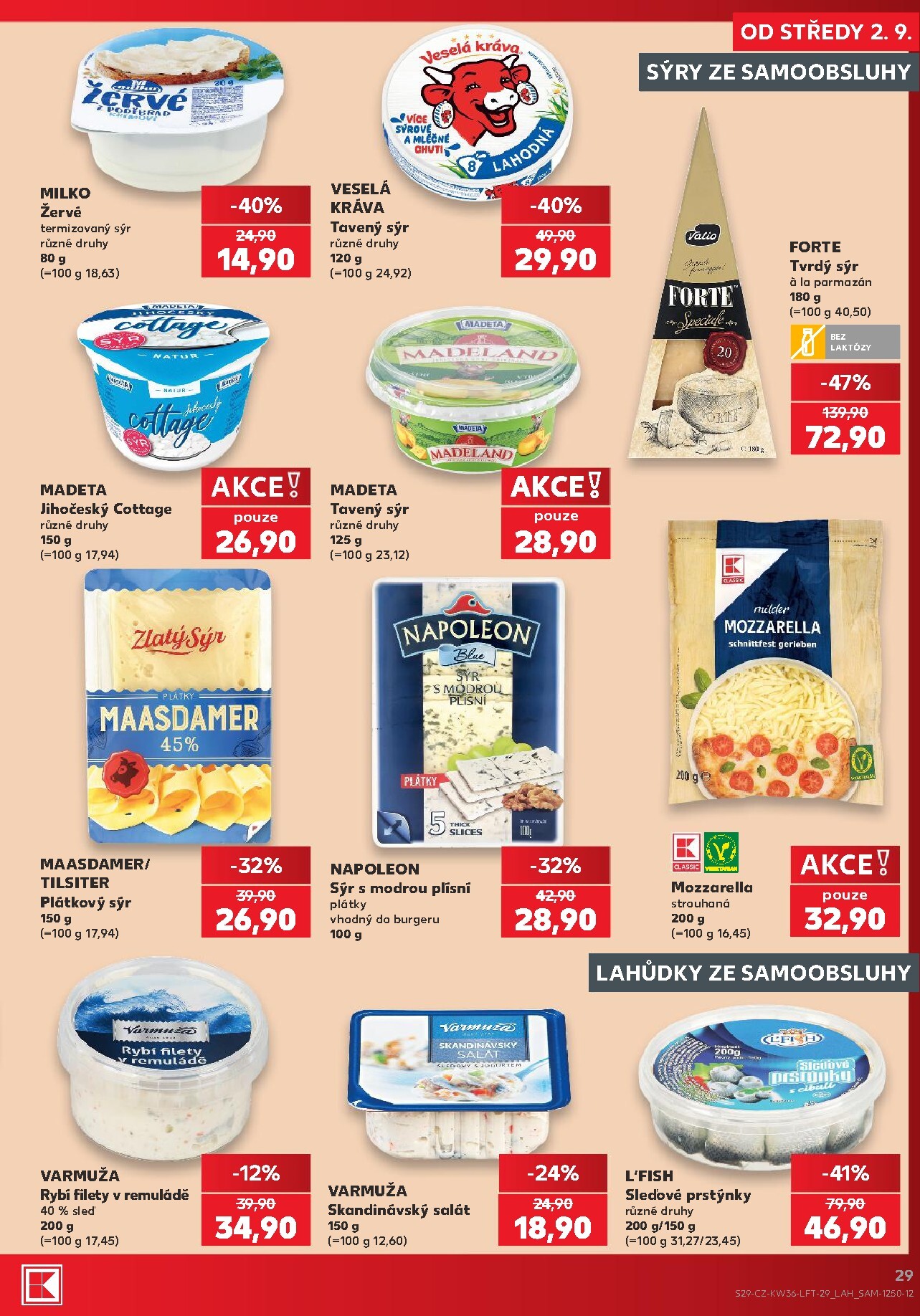kaufland - Budoucí Kaufland - Praha 4 leták platný od středy 02.09.2026 do úterý 08.09.2026 - page: 29
