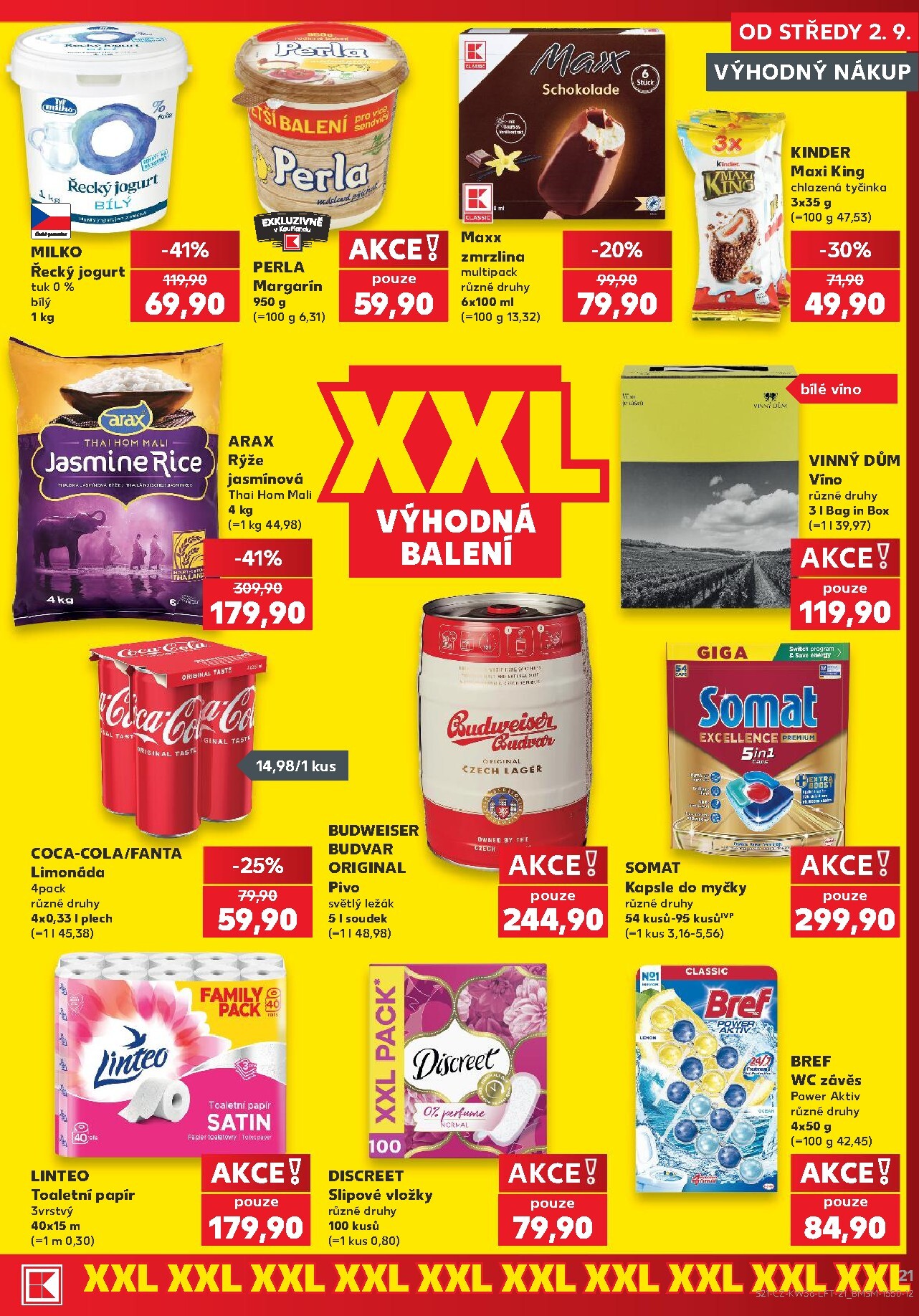 kaufland - Budoucí Kaufland - Praha 4 leták platný od středy 02.09.2026 do úterý 08.09.2026 - page: 21