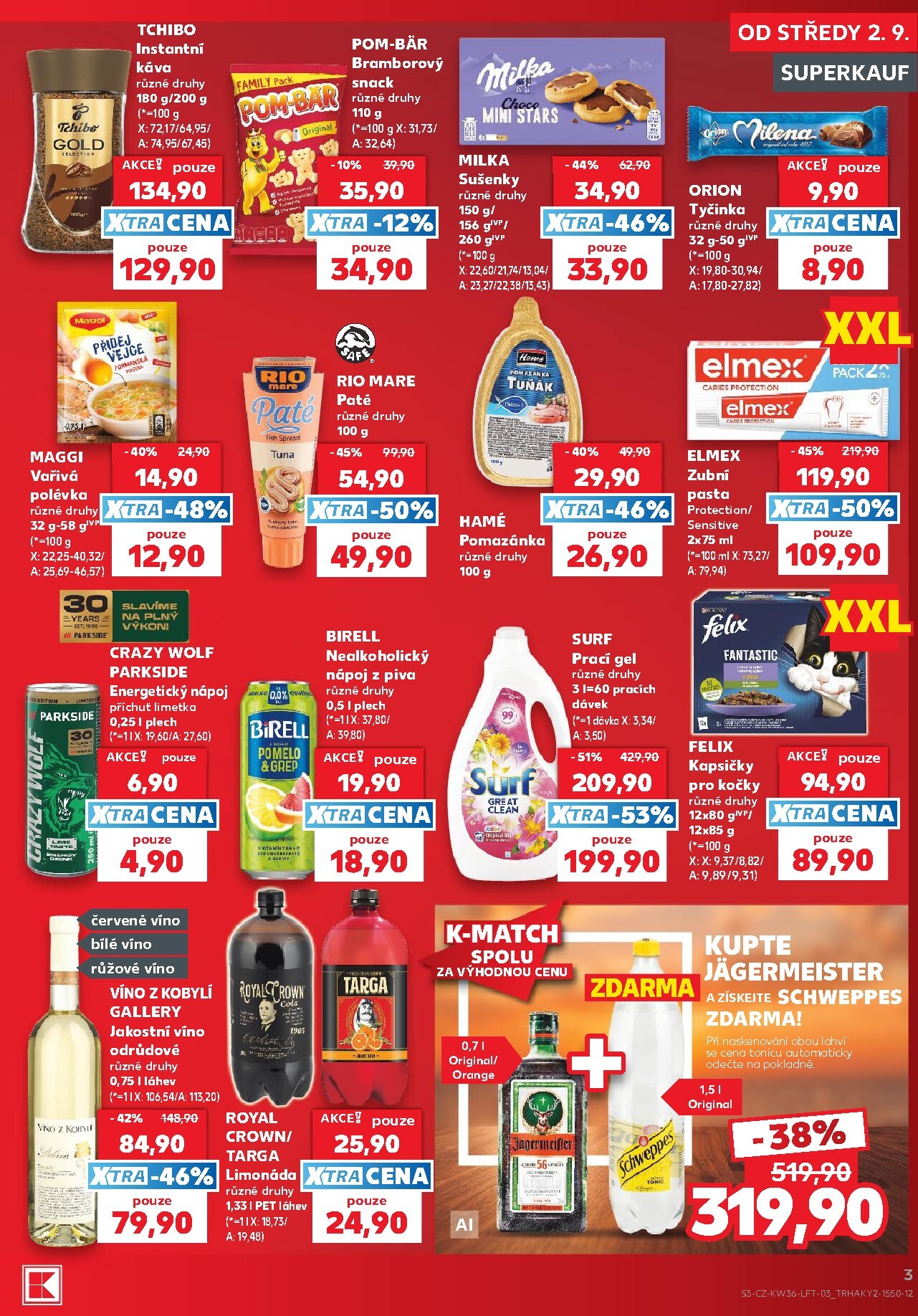 kaufland - Budoucí Kaufland - Praha 4 leták platný od středy 02.09.2026 do úterý 08.09.2026 - page: 3