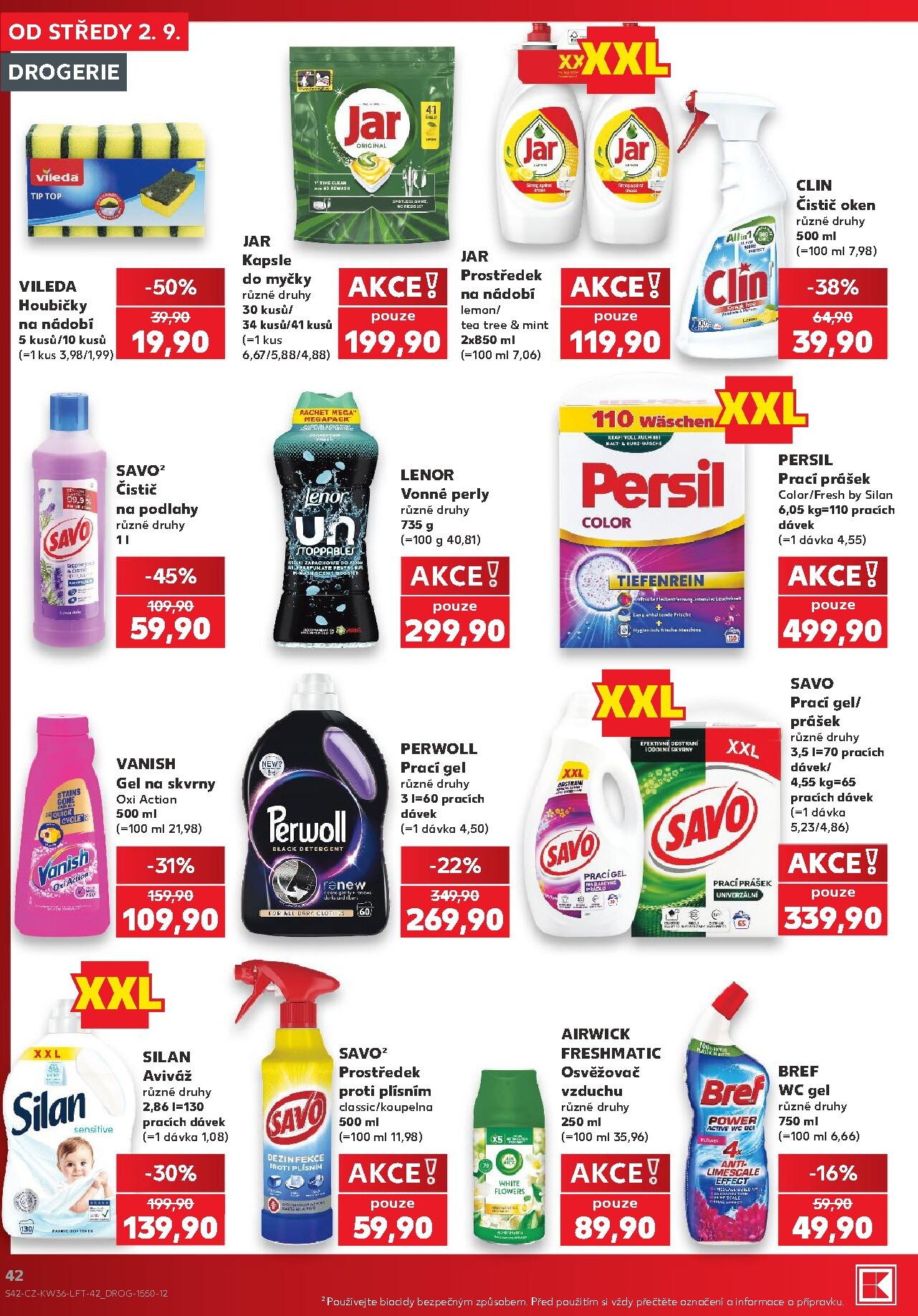 kaufland - Budoucí Kaufland - Praha 4 leták platný od středy 02.09.2026 do úterý 08.09.2026 - page: 42