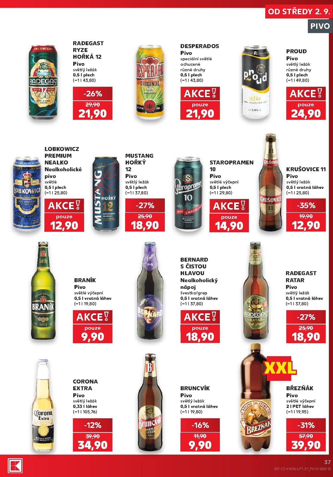 kaufland - Budoucí Kaufland - Brno leták platný od středy 02.09.2026 do úterý 08.09.2026 - page: 37