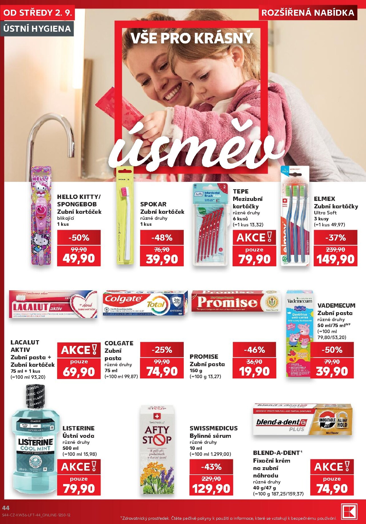kaufland - Budoucí Kaufland - Brno leták platný od středy 02.09.2026 do úterý 08.09.2026 - page: 44