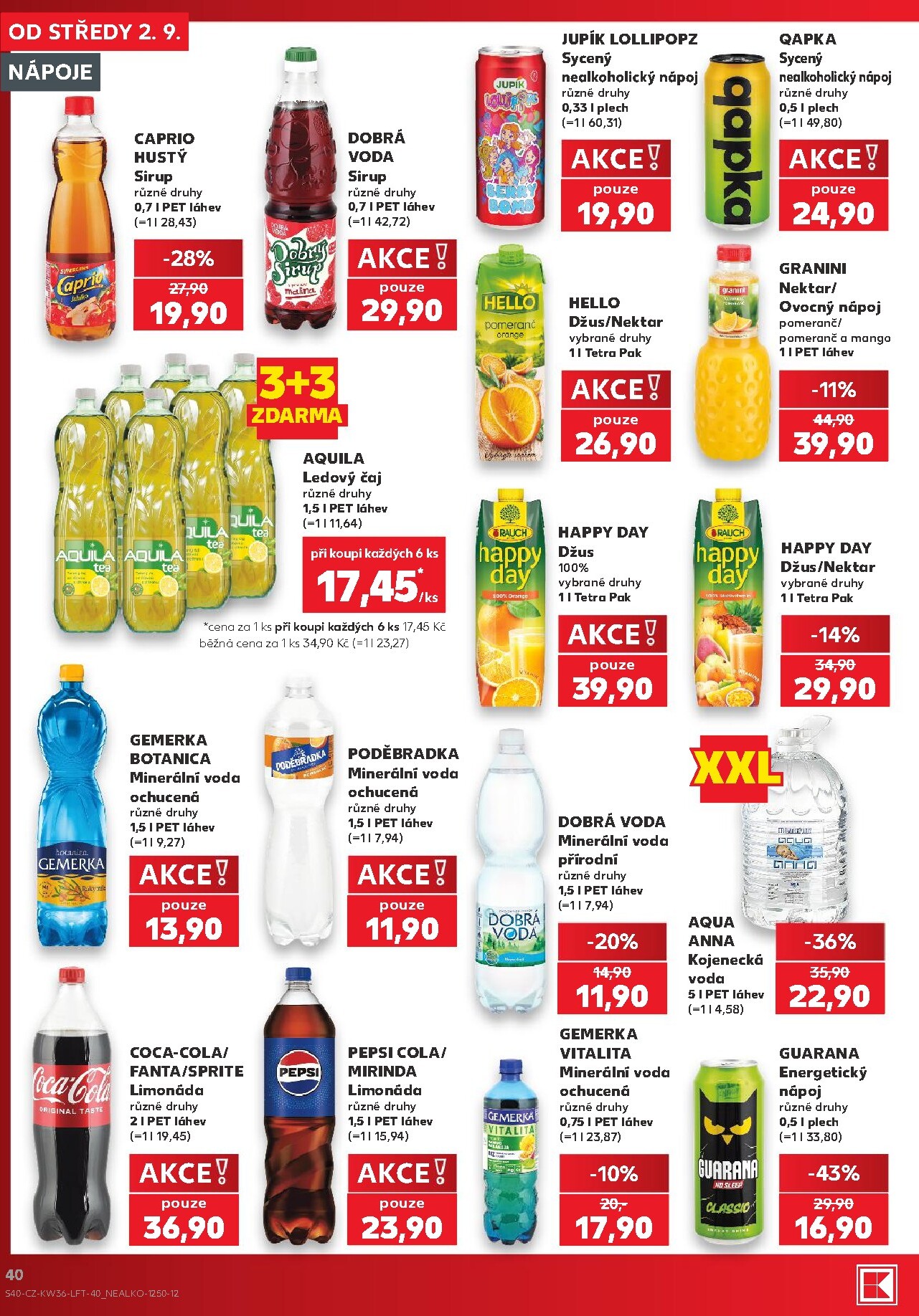 kaufland - Budoucí Kaufland - Brno leták platný od středy 02.09.2026 do úterý 08.09.2026 - page: 40