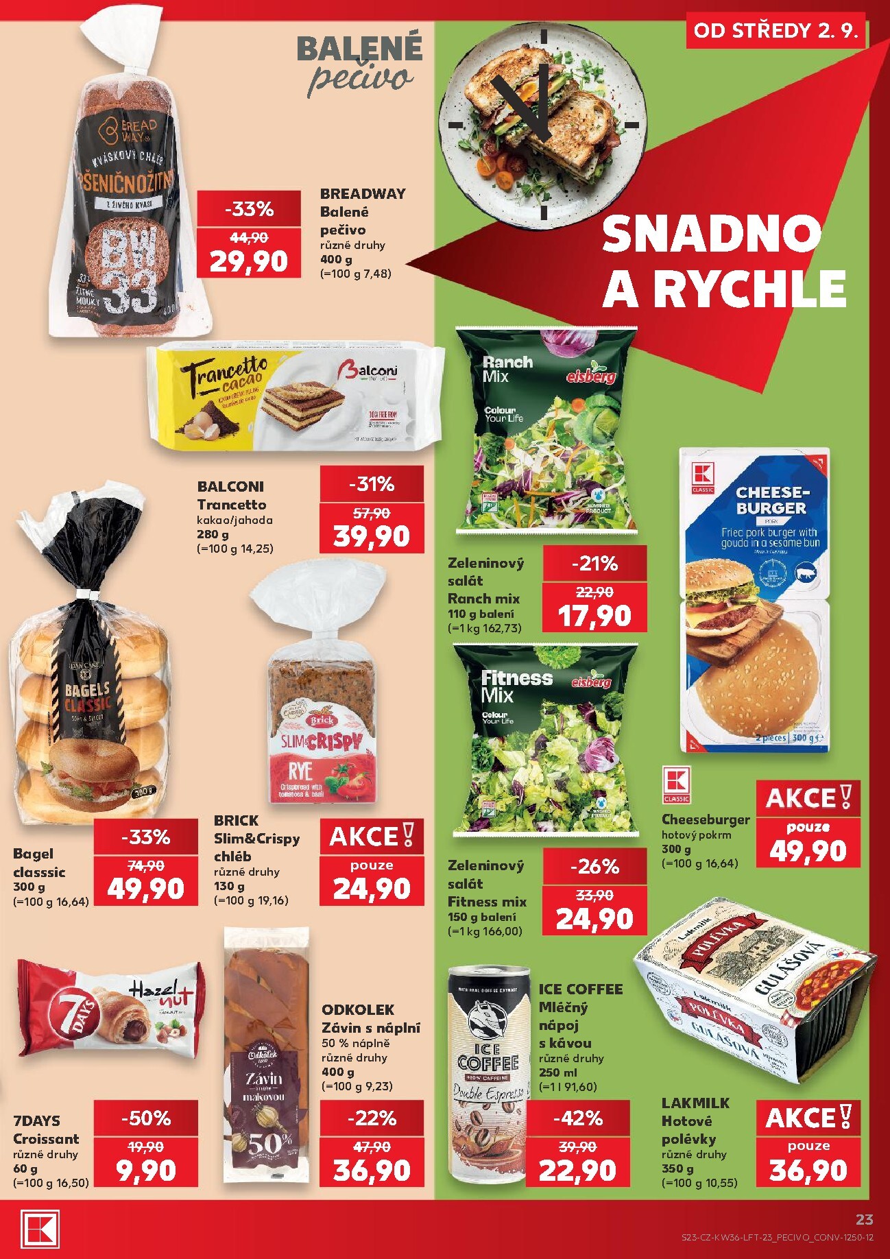 kaufland - Budoucí Kaufland - Brno leták platný od středy 02.09.2026 do úterý 08.09.2026 - page: 23