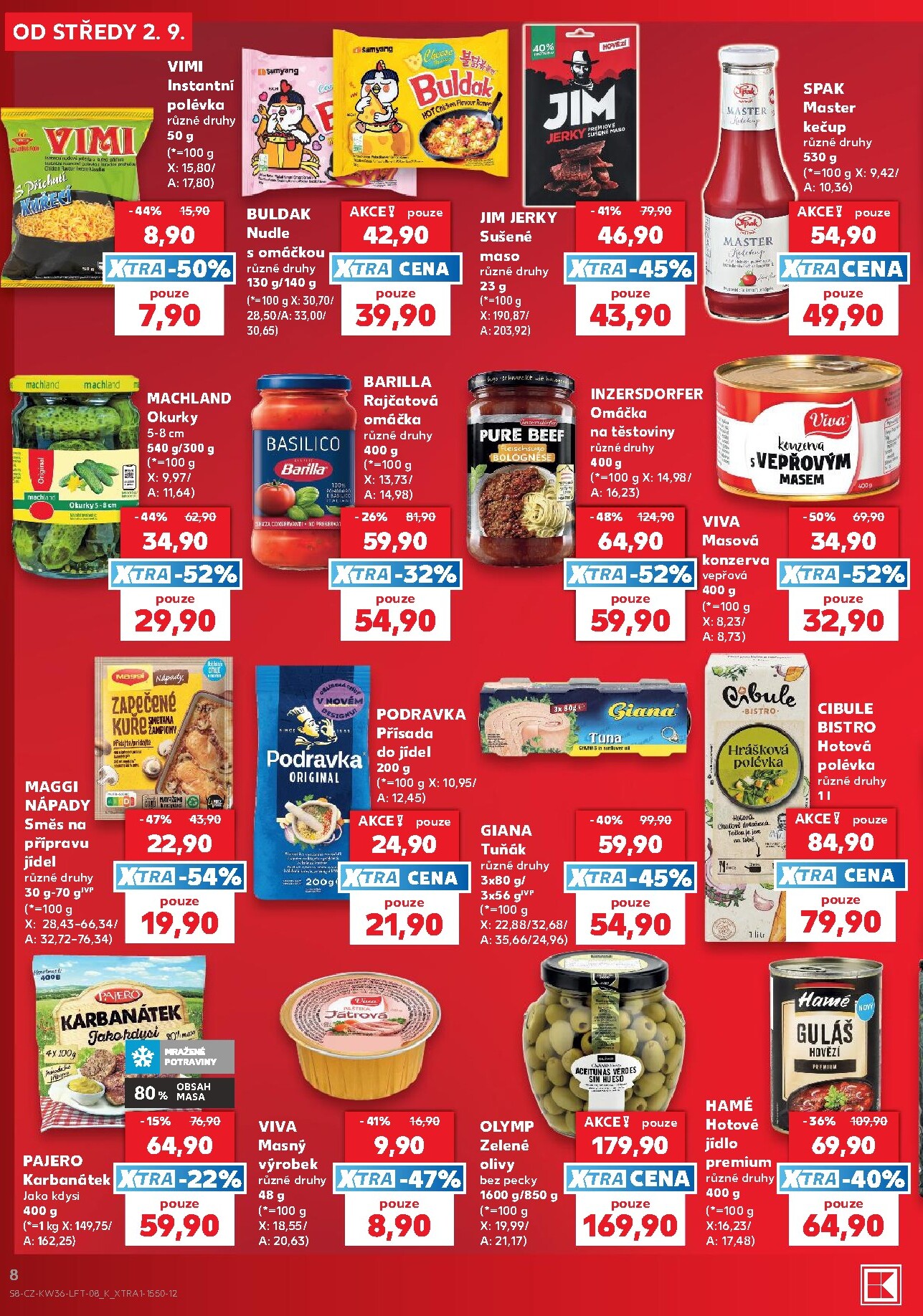 kaufland - Budoucí Kaufland - Brno leták platný od středy 02.09.2026 do úterý 08.09.2026 - page: 8