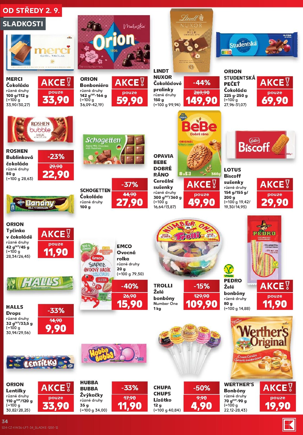 kaufland - Budoucí Kaufland - Kolín leták platný od středy 02.09.2026 do úterý 08.09.2026 - page: 34