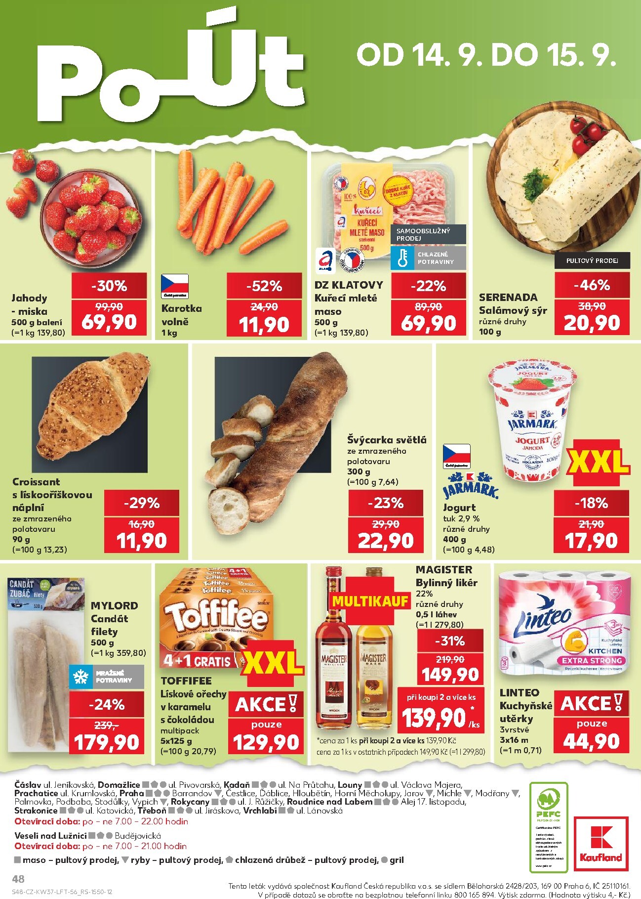 kaufland - Kaufland - Praha 4 leták na příští týden od středy 09.09.2026 do úterý 15.09.2026 - page: 48