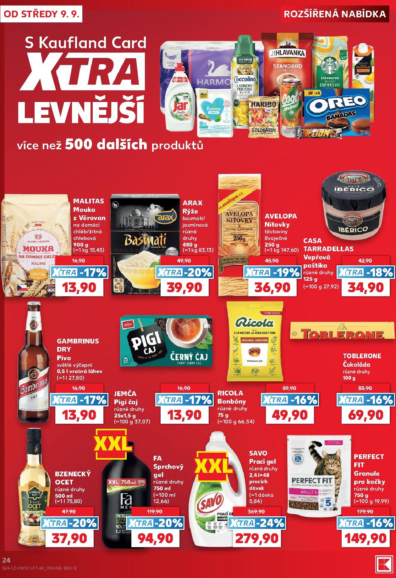 kaufland - Kaufland - Praha 4 leták na příští týden od středy 09.09.2026 do úterý 15.09.2026 - page: 24