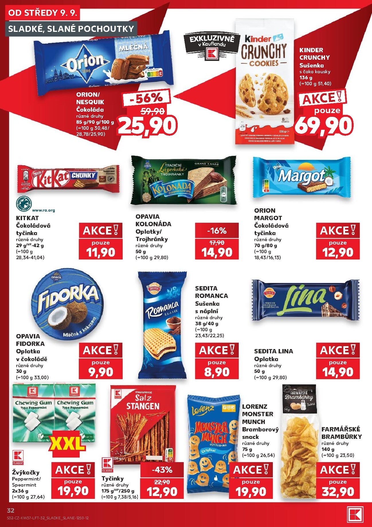 kaufland - Kaufland - Praha 4 leták na příští týden od středy 09.09.2026 do úterý 15.09.2026 - page: 32