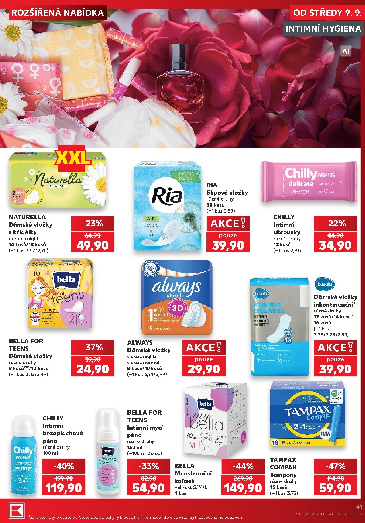 kaufland - Kaufland - Praha 4 leták na příští týden od středy 09.09.2026 do úterý 15.09.2026 - page: 41