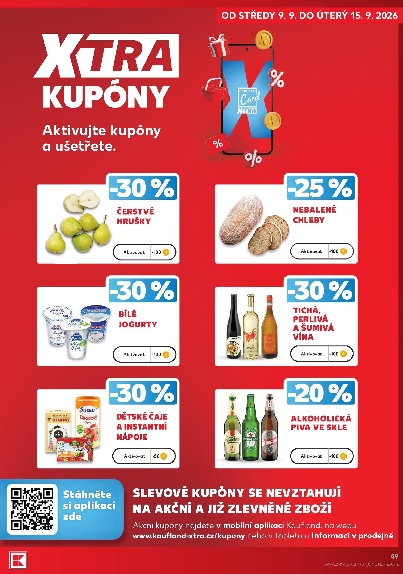 kaufland - Kaufland - Praha 4 leták na příští týden od středy 09.09.2026 do úterý 15.09.2026 - page: 49