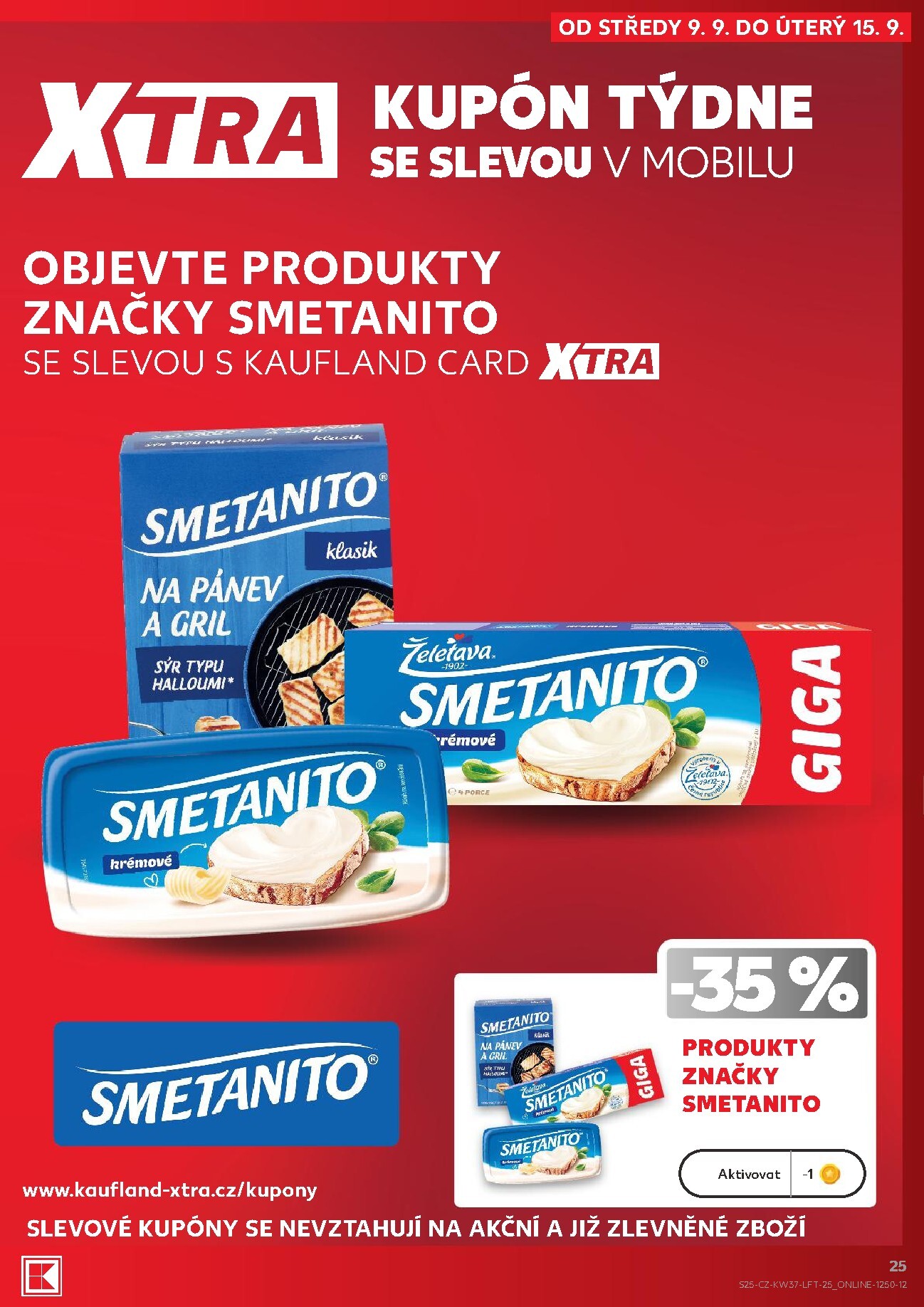 kaufland - Kaufland - Brno leták na příští týden od středy 09.09.2026 do úterý 15.09.2026 - page: 25